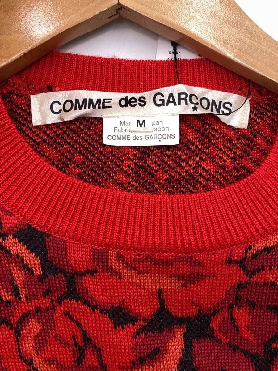 Comme des Garcons AW16 Roses Wool Knit Sweater Size M / US 6-8 / IT 42-44 - 4 Thumbnail