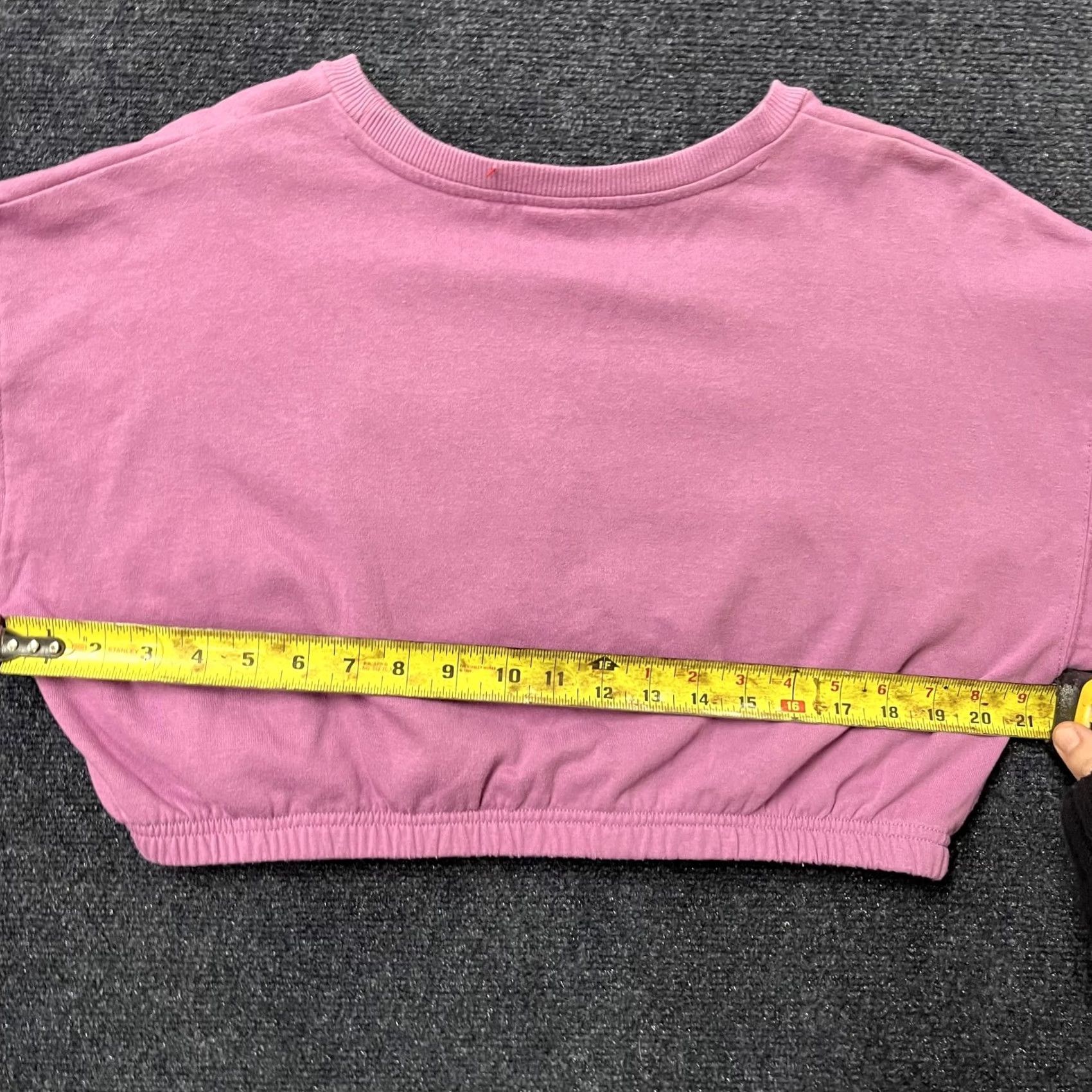 Pinko MTV Sweatshirt Womens L Pink Cropped Pullover Moonman Graphic Logo Top Size L / US 10 / IT 46 - 3 Thumbnail