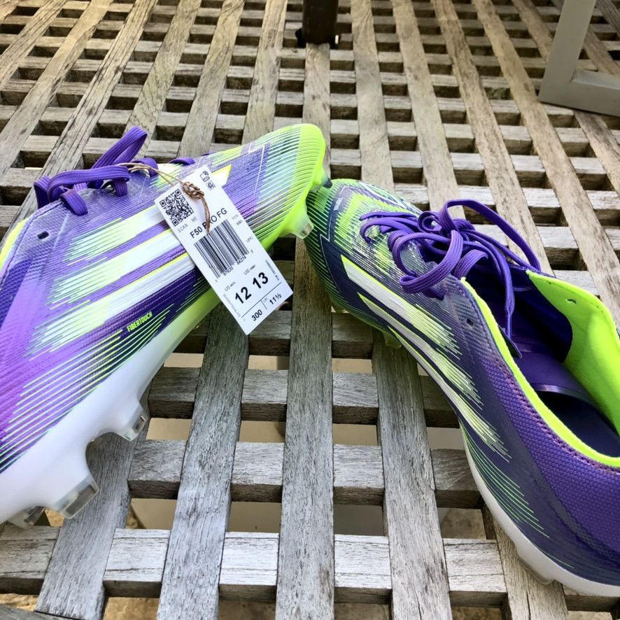 Adidas Adidas F50 Pro FG Firm Ground Soccer Cleats Size 12 Size US 12 / EU 45 - 5 Thumbnail