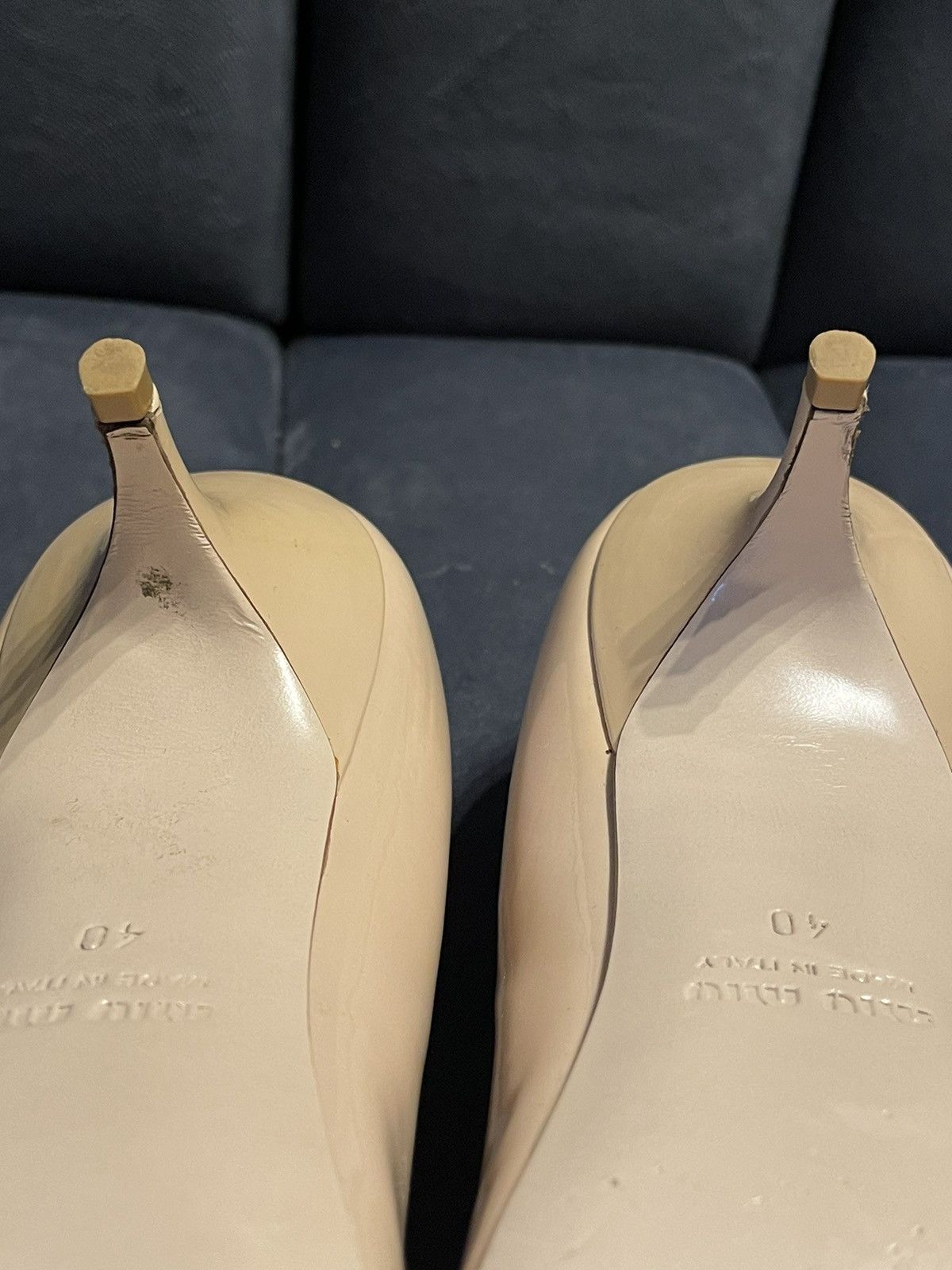 Miu Miu Miu Miu nude heels Size US 9.5 / IT 39.5 - 15 Thumbnail