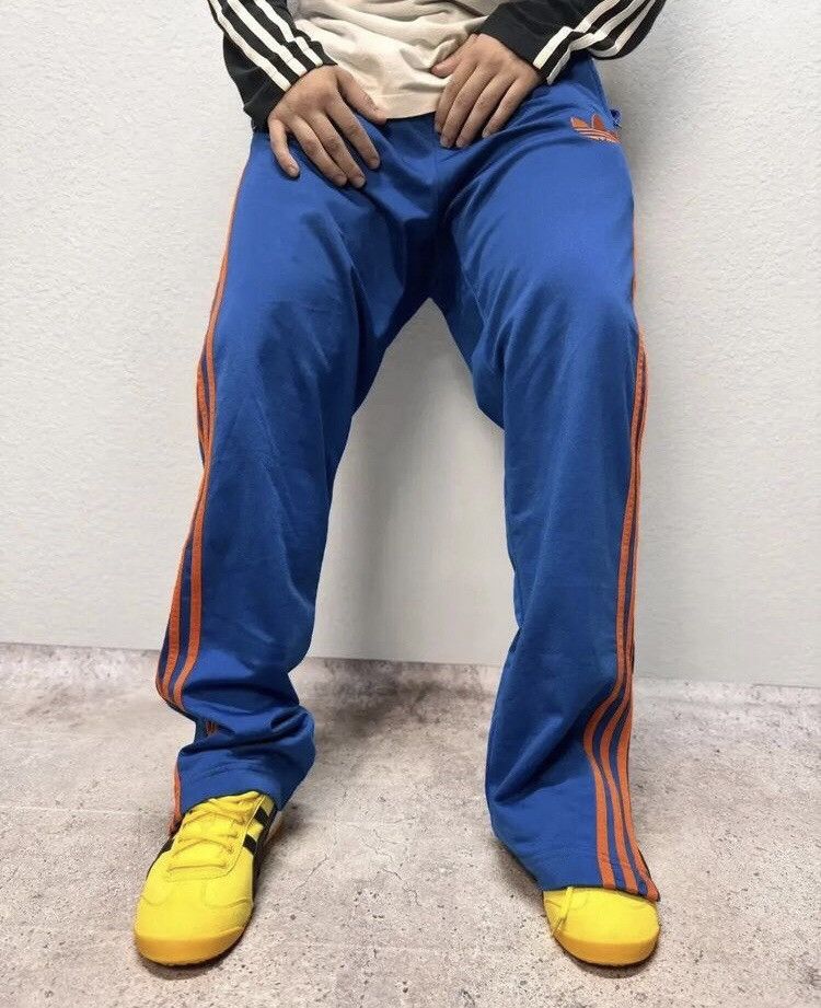 Adidas × Vintage Adidas Vintage Sneaker Pants Y2K SK8 Pants Drill Size US 31 - 4 Thumbnail