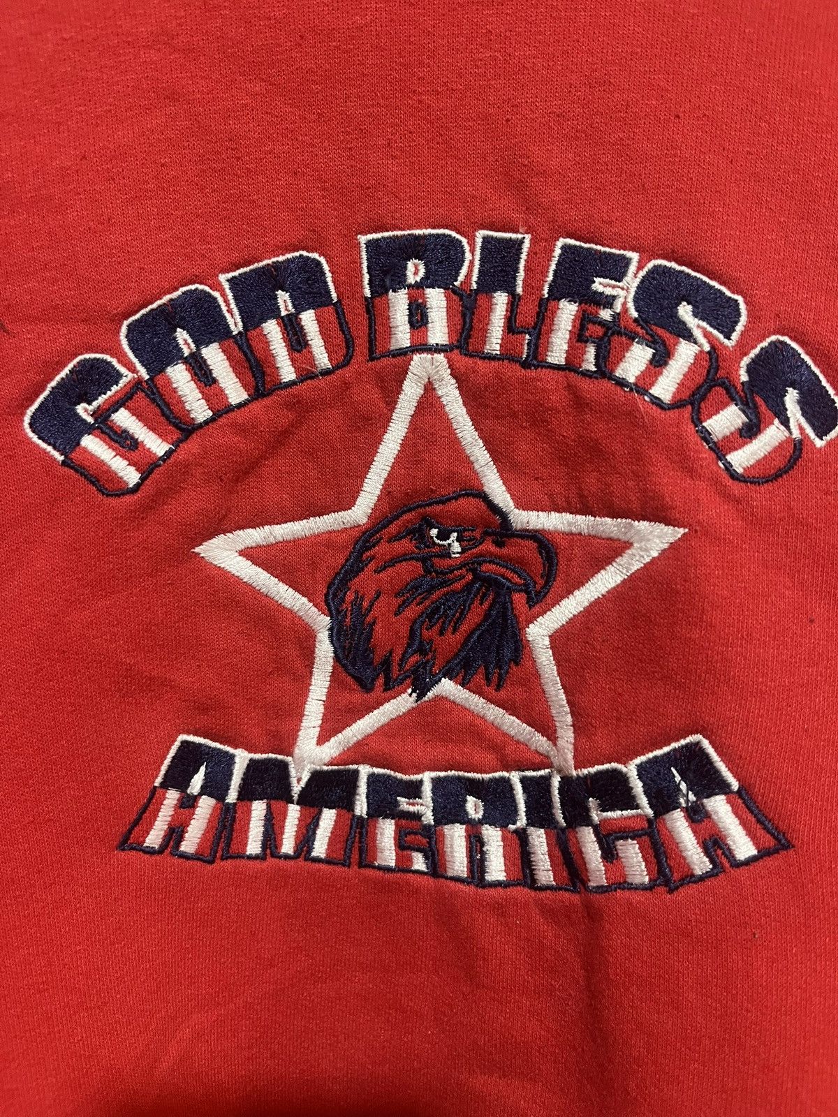 Vintage 4th of July Crewneck / XL / Hanes Size US XL / EU 56 / 4 - 4 Thumbnail