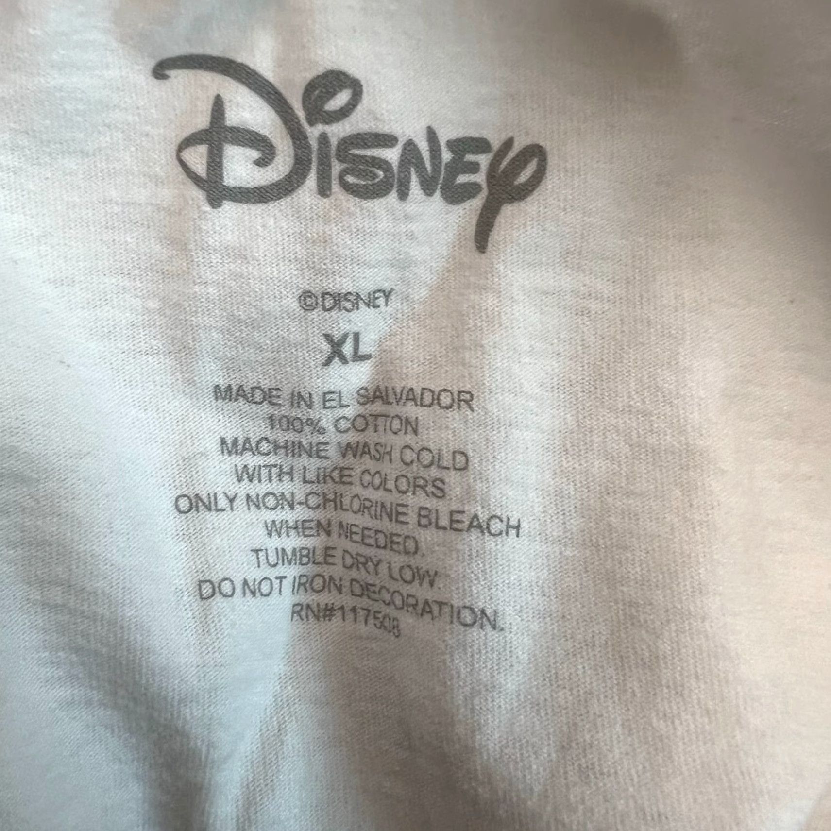 Disney Be Kind Disney Crop Top Womens Size XL White Graphic Tee Size XL / US 12-14 / IT 48-50 - 5 Thumbnail