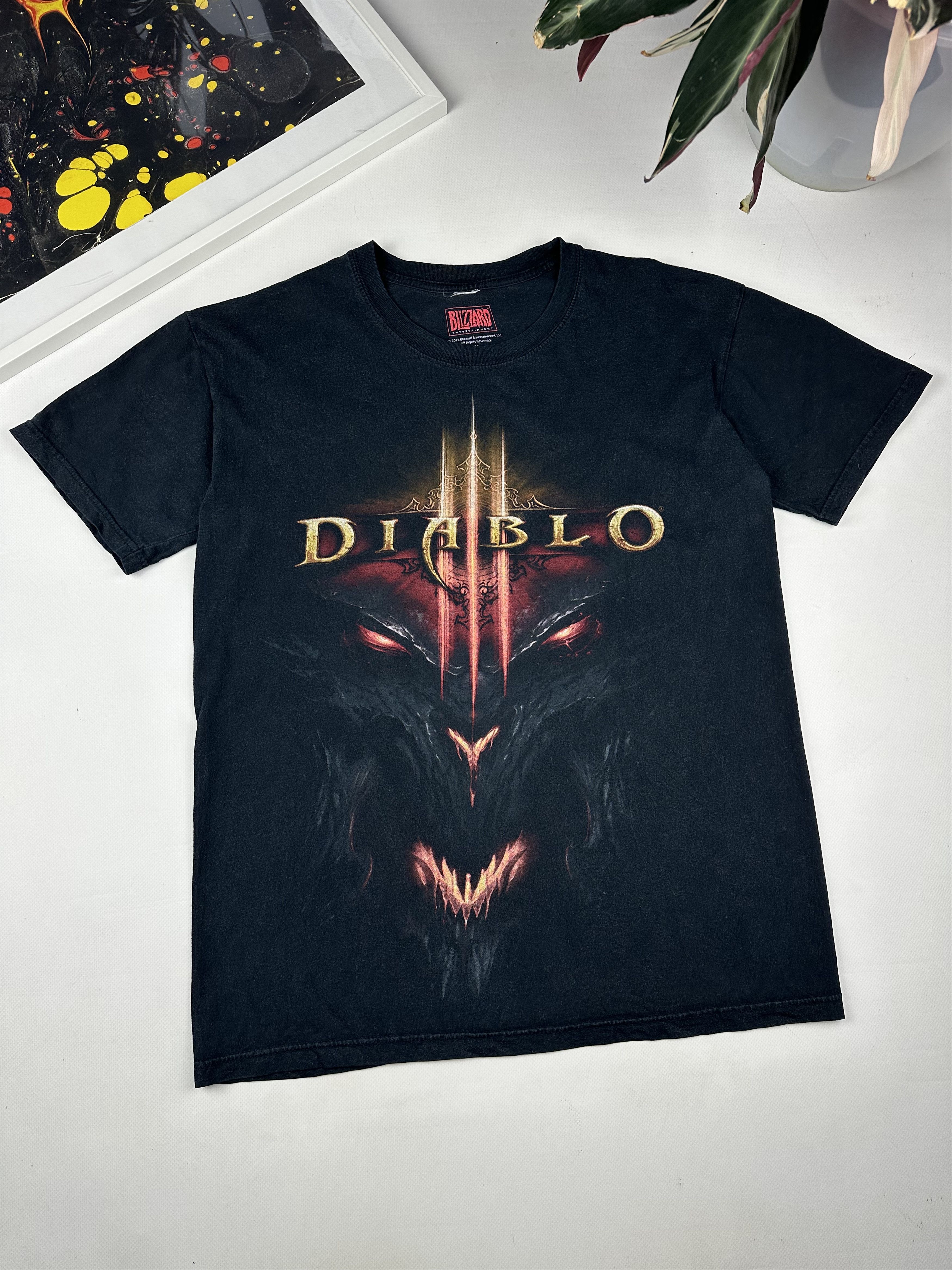Microsoft Vintage Y2K Diablo Game by Blizzard Tee Xbox/Dota 2 Size US M / EU 48-50 / 2 - 1 Thumbnail