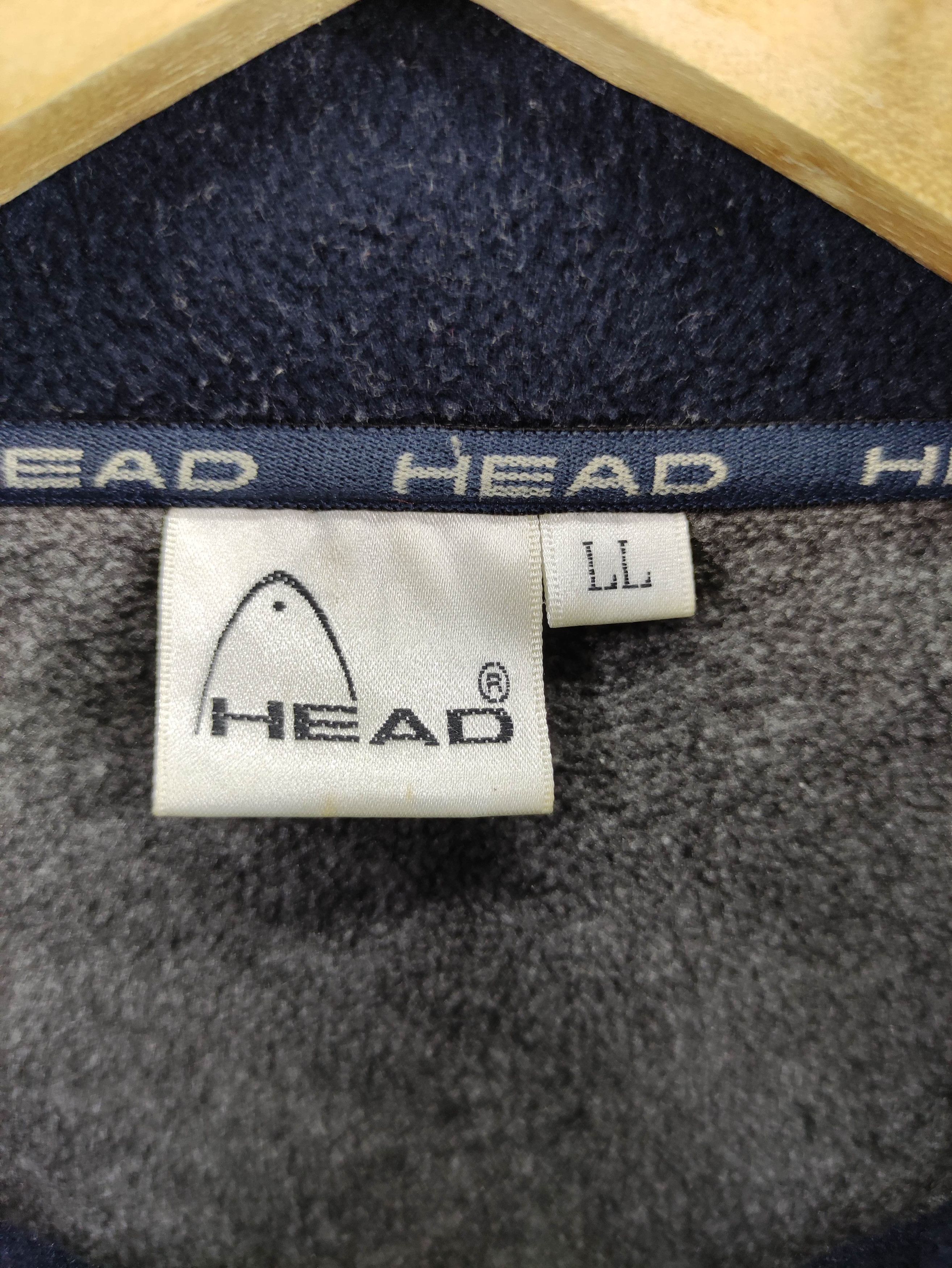Japanese Brand Vintage Head Half Zipper Fleece Sweater Jumper Size US L / EU 52-54 / 3 - 4 Thumbnail
