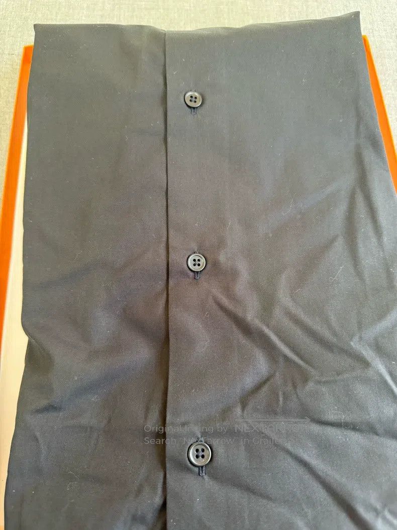 Hermes Hermes Black long-sleeve shirt Size US XXS / EU 40 - 5 Thumbnail