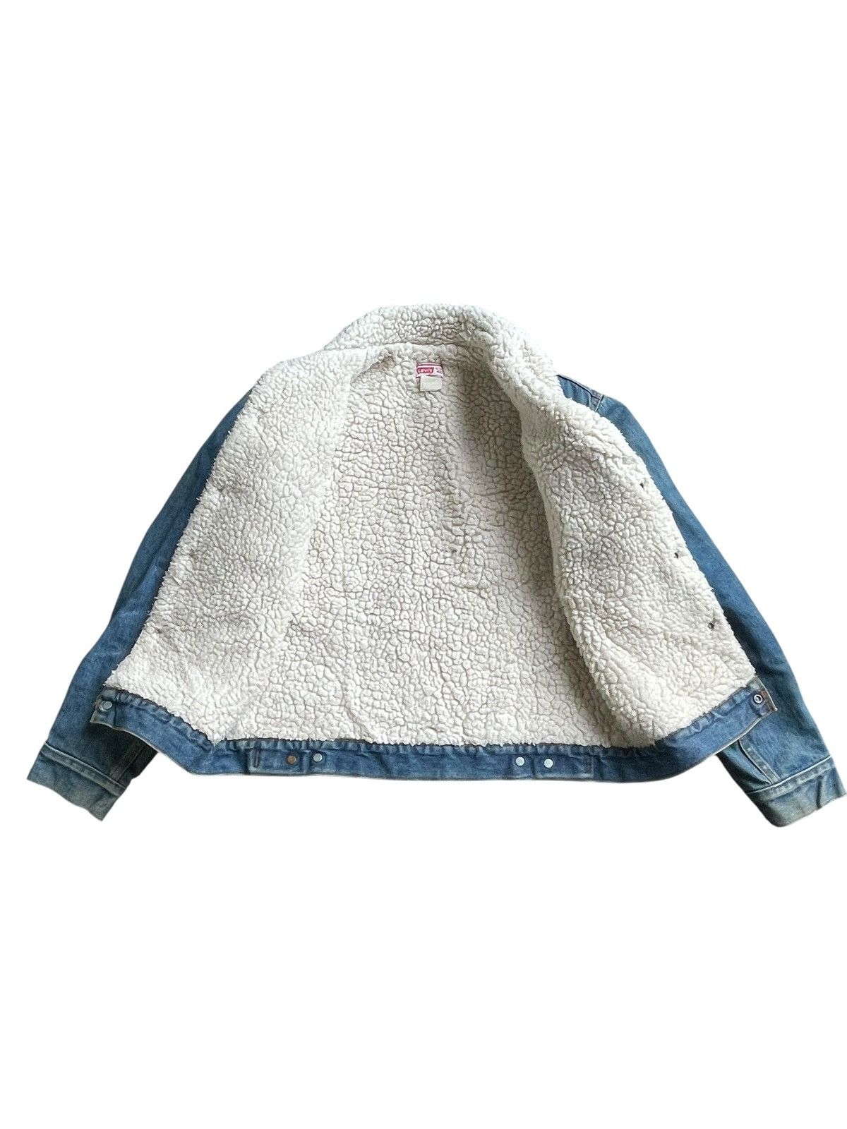 Levi's Vintage 70’s Levis 70605 Sherpa Denim Jacket Size US M / EU 48-50 / 2 - 10 Thumbnail