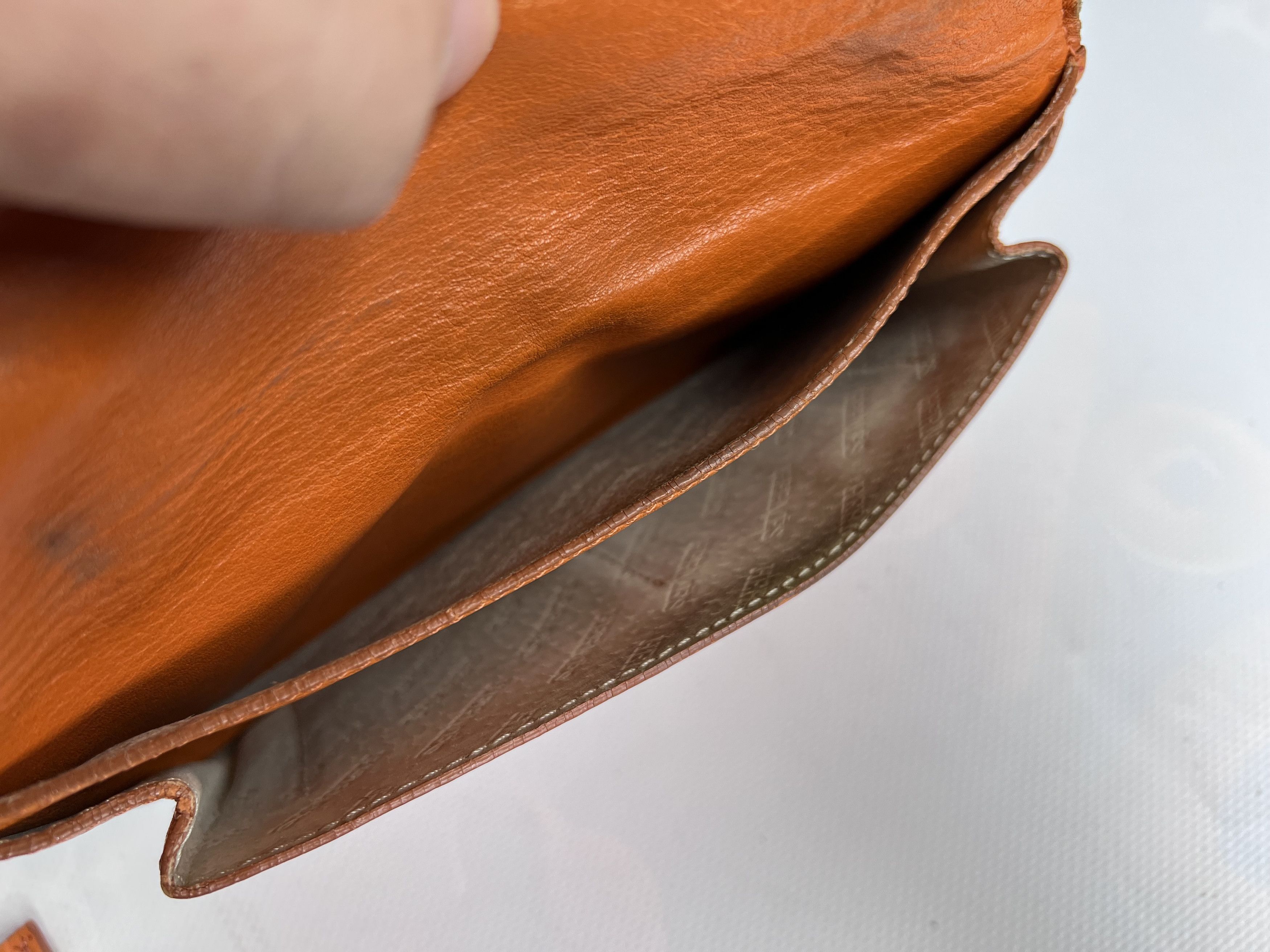 Hermes HERMES DOGON GM TOGO LEATHER LONG BIFOLD WALLET ORANGE Size ONE SIZE - 10 Thumbnail