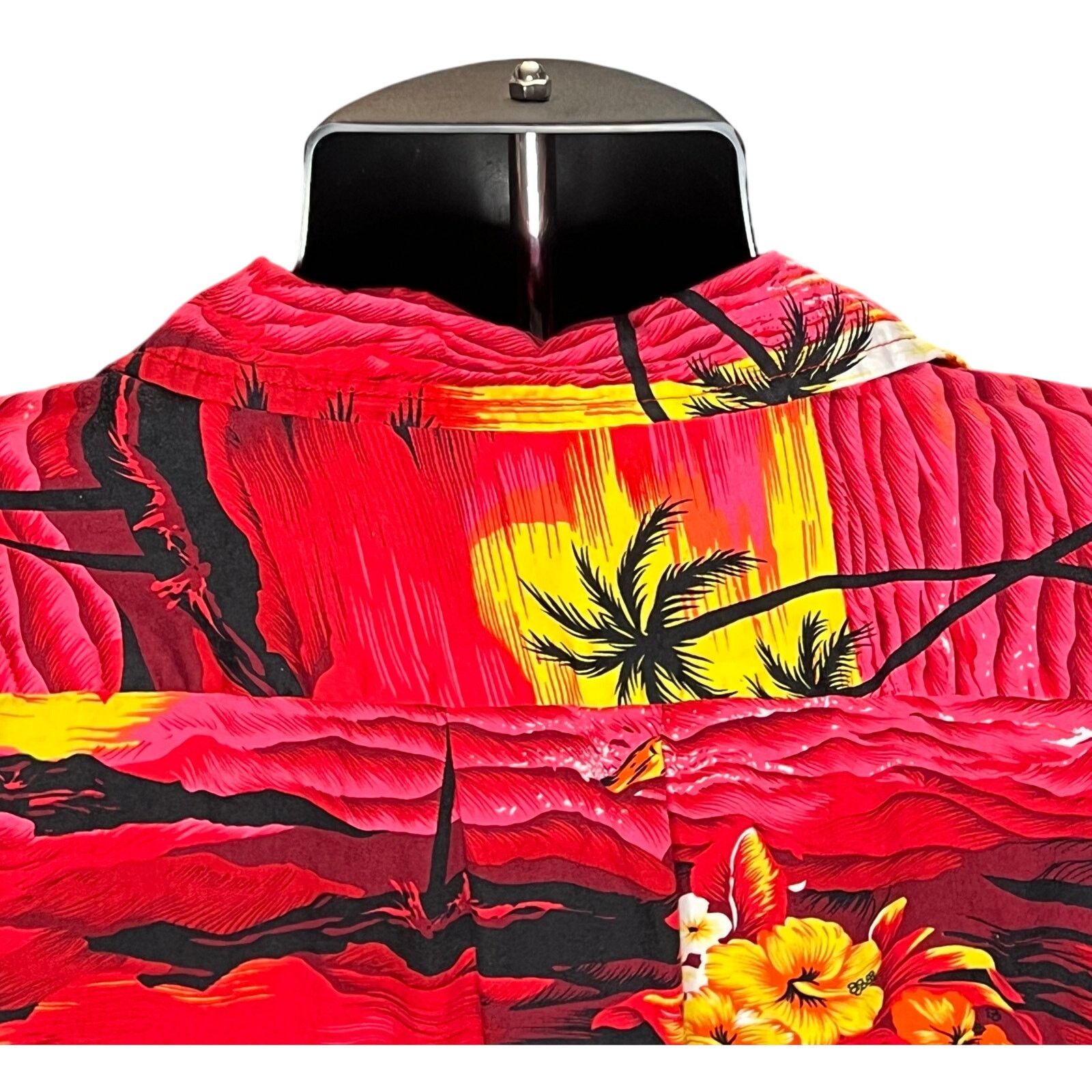 Other PalmWave Hawaiian Button-Up Shirt Tropical Surfer Floral Size US S / EU 44-46 / 1 - 11 Thumbnail