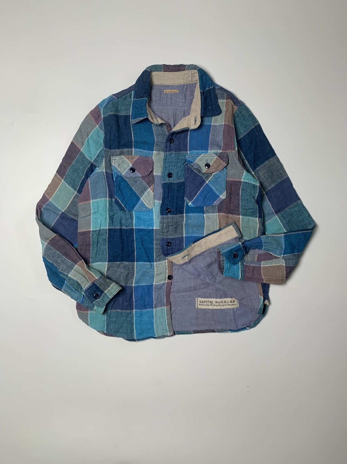 Kapital × Kapital Kountry KAPITAL FLANEL SHIRT Size US S / EU 44-46 / 1 - 3 Thumbnail
