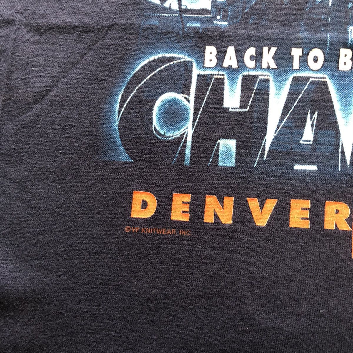 NFL × Vintage Vintage 90s Denver Broncos Single Stich TShirt Size US M / EU 48-50 / 2 - 6 Thumbnail