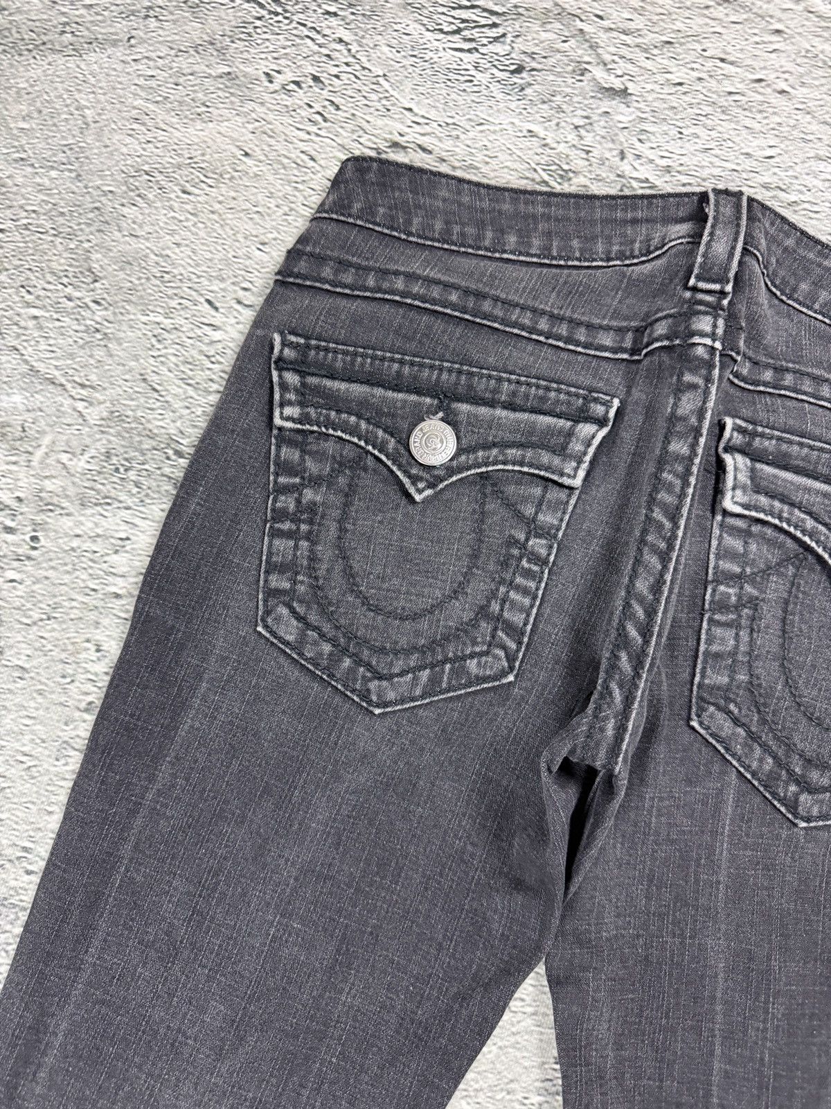 True Religion True Religion jeans vintage dark grey Billy flared Size 30" / US 8 / IT 44 - 2 Thumbnail