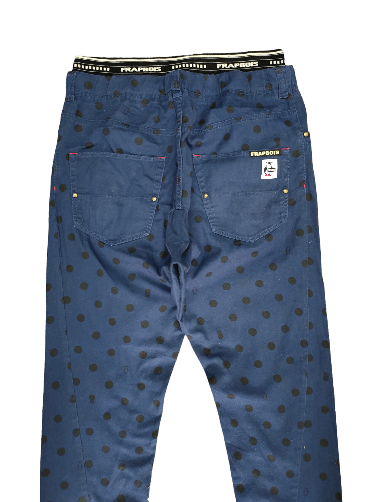 Issey Miyake Frapbois By Issey Miyake Double Waist Polkadot Pants Ppfm Size US 33 - 2 Thumbnail