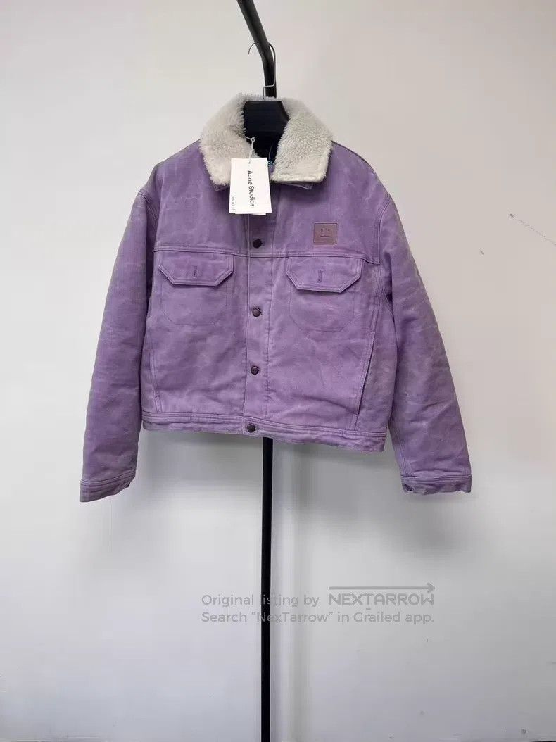 Acne Studios Acne Studios Face Expression Removable Collar Faux Fur Dye Size S / US 4 / IT 40 - 1 Thumbnail