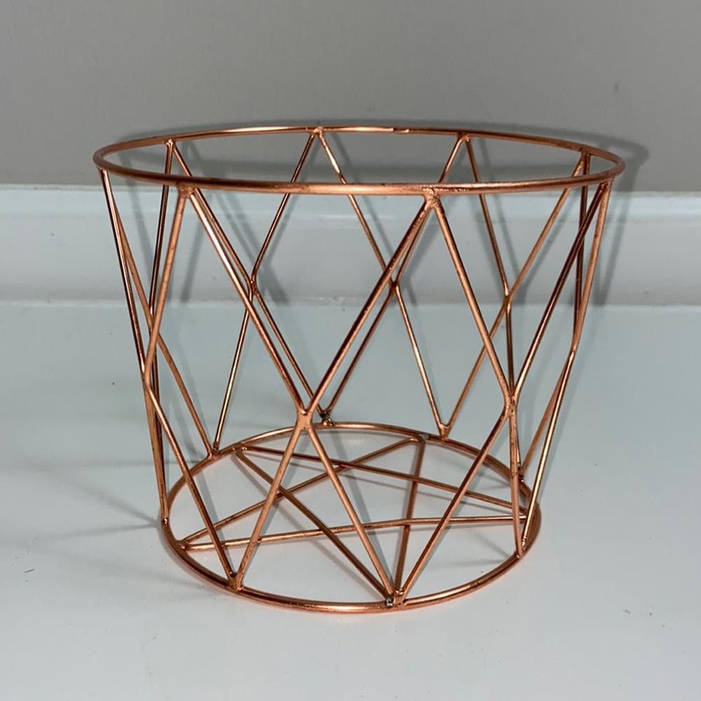Designer NWT Cooper/Rose Gold Basket Size ONE SIZE - 1 Thumbnail