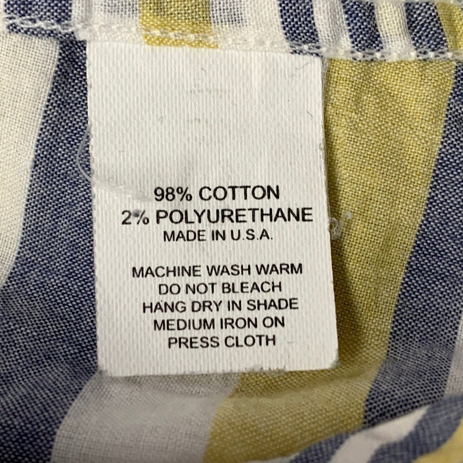 Gitman Bros. Size M White Grey Yellow Plaid One Pocket Long Sleeve Shirt Size US M / EU 48-50 / 2 - 8 Thumbnail