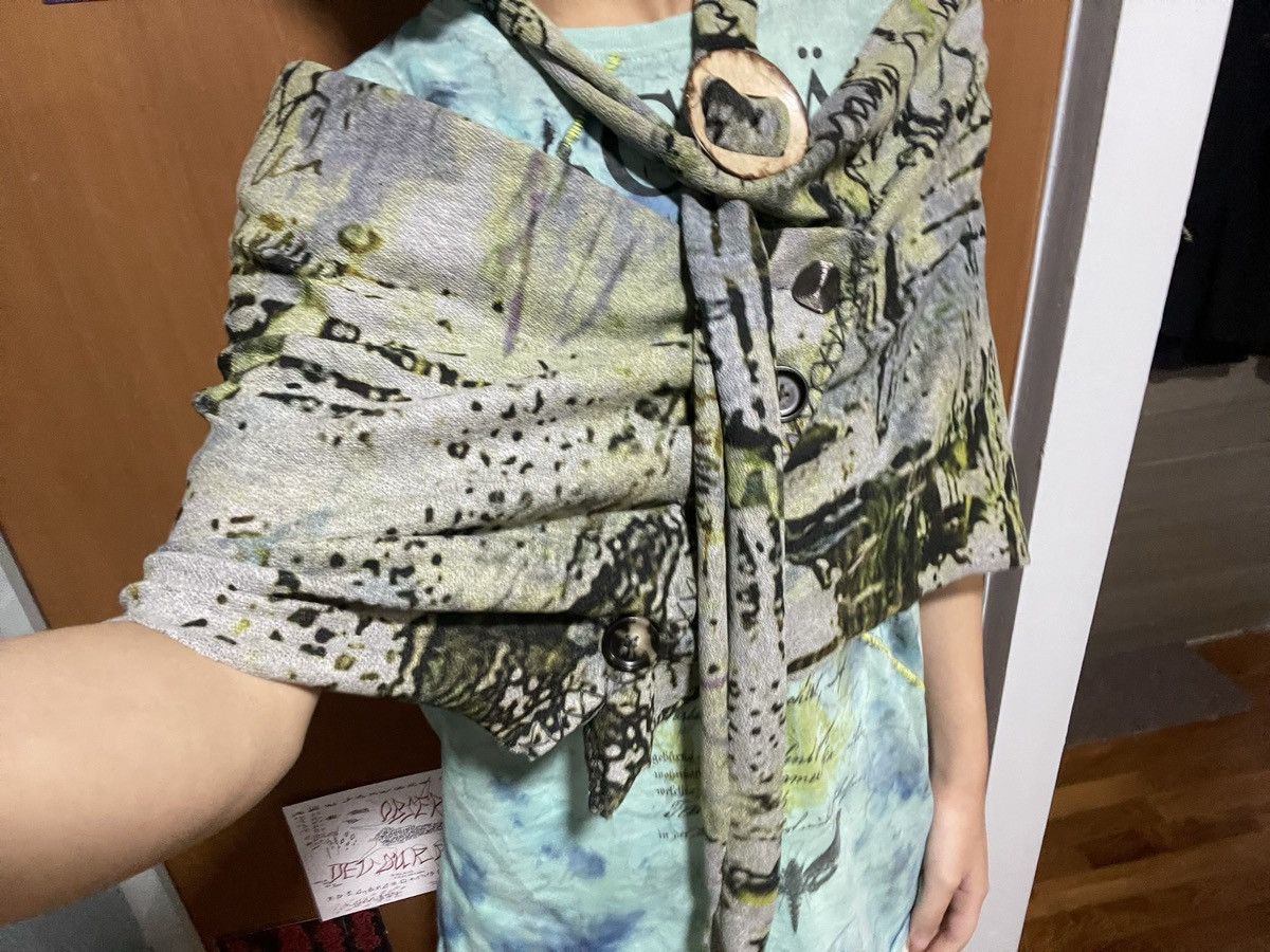 Handmade Halter Whimsical Print Cardigan Acid Size S / US 4 / IT 40 - 3 Thumbnail