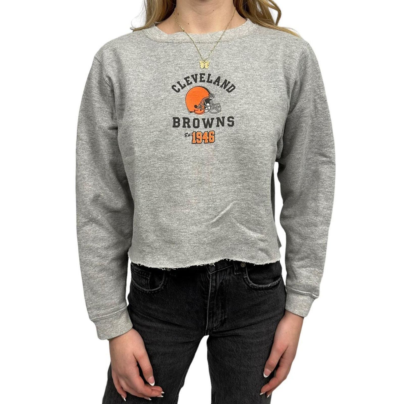 Other Vintage womens cleveland browns crewneck Size M / US 6-8 / IT 42-44 - 1 Thumbnail