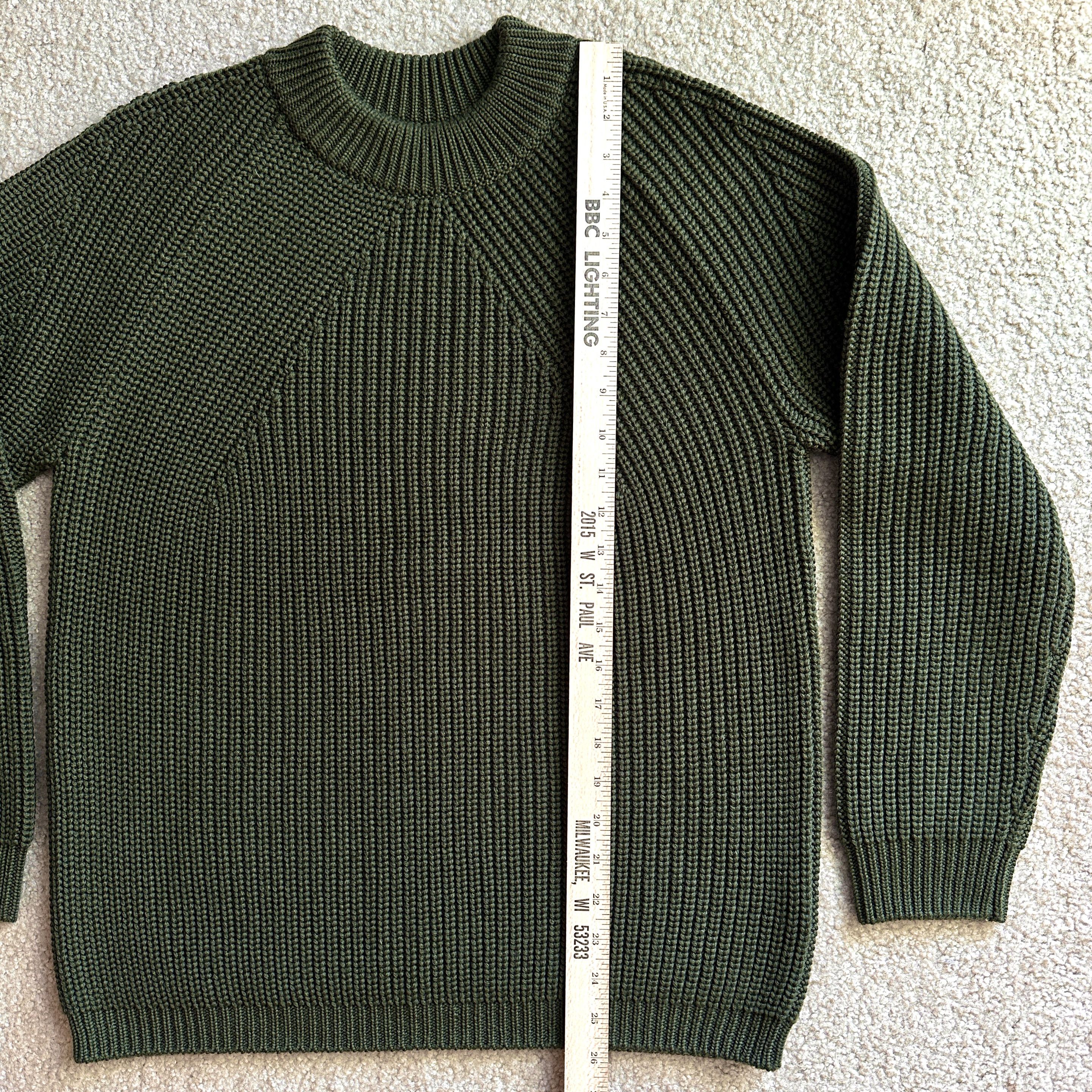Batoner Batoner Signature Solid Wool Crew Neck Knit Sweater Size US M / EU 48-50 / 2 - 6 Thumbnail