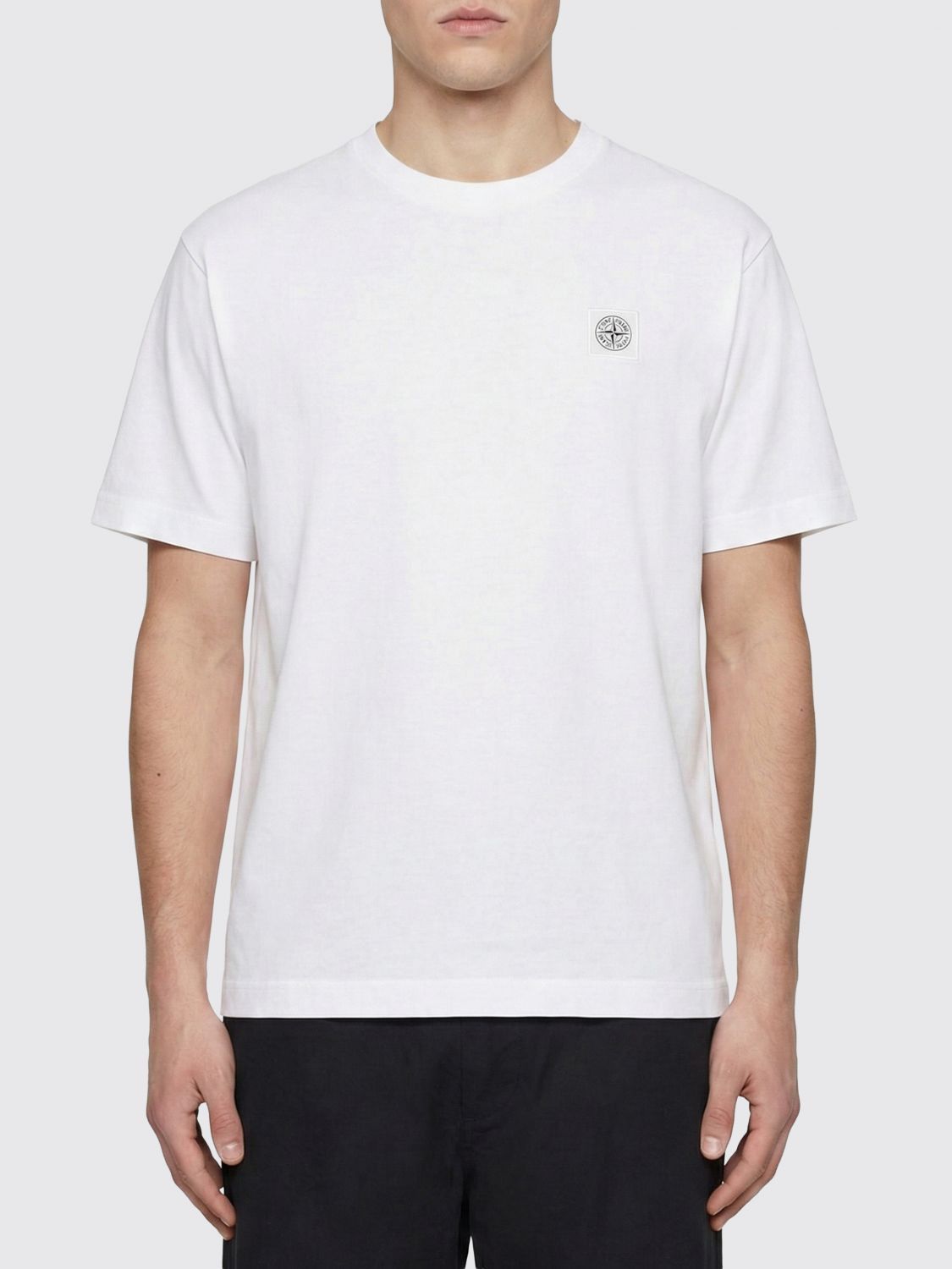 Stone Island Stone Island T-Shirt Men White Size US L / EU 52-54 / 3 - 1 Thumbnail