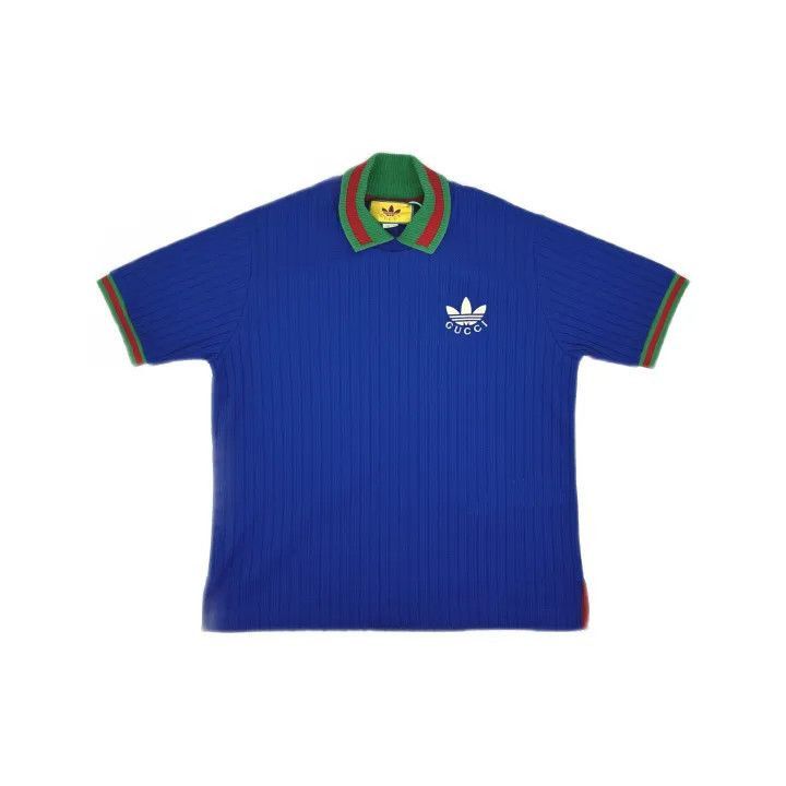 Gucci Gucci Gucci x Adidas Colorful Logo Embroidered Polo -2506 Size US S / EU 44-46 / 1 - 2 Thumbnail