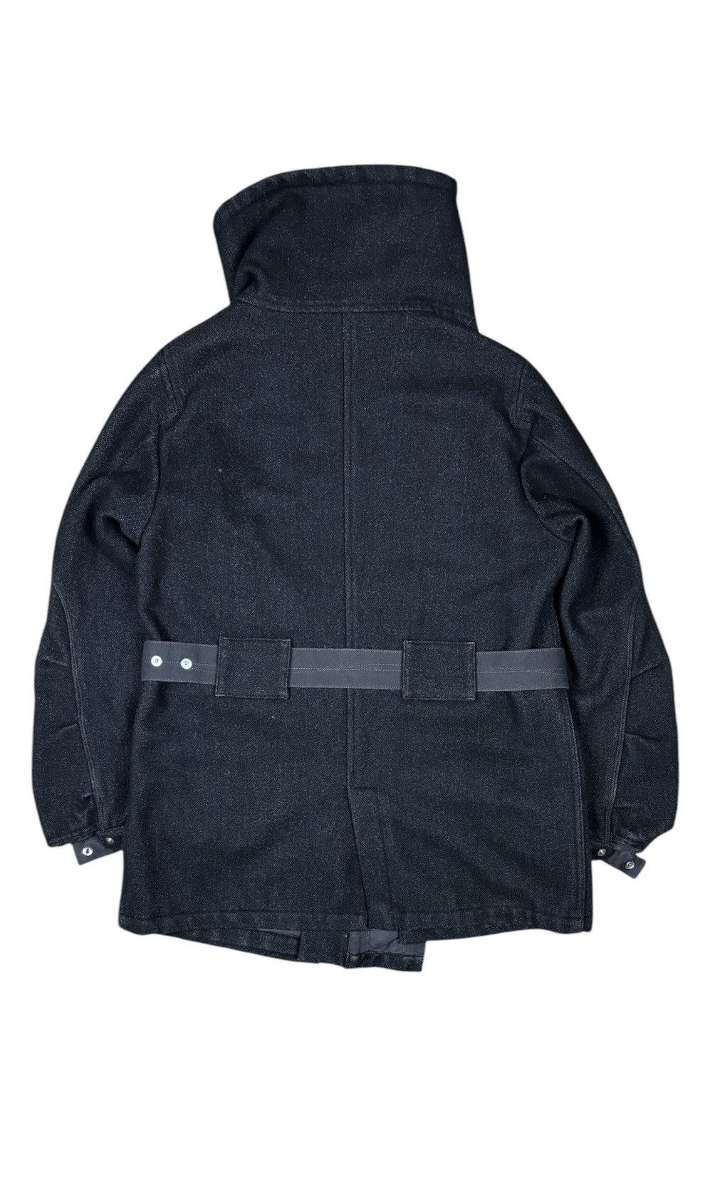 Japanese Brand × Marithe + Francois Girbaud 2000s Marithé François Girbaud Asymmetrical Coat Size L / US 10 / IT 46 - 2 Thumbnail