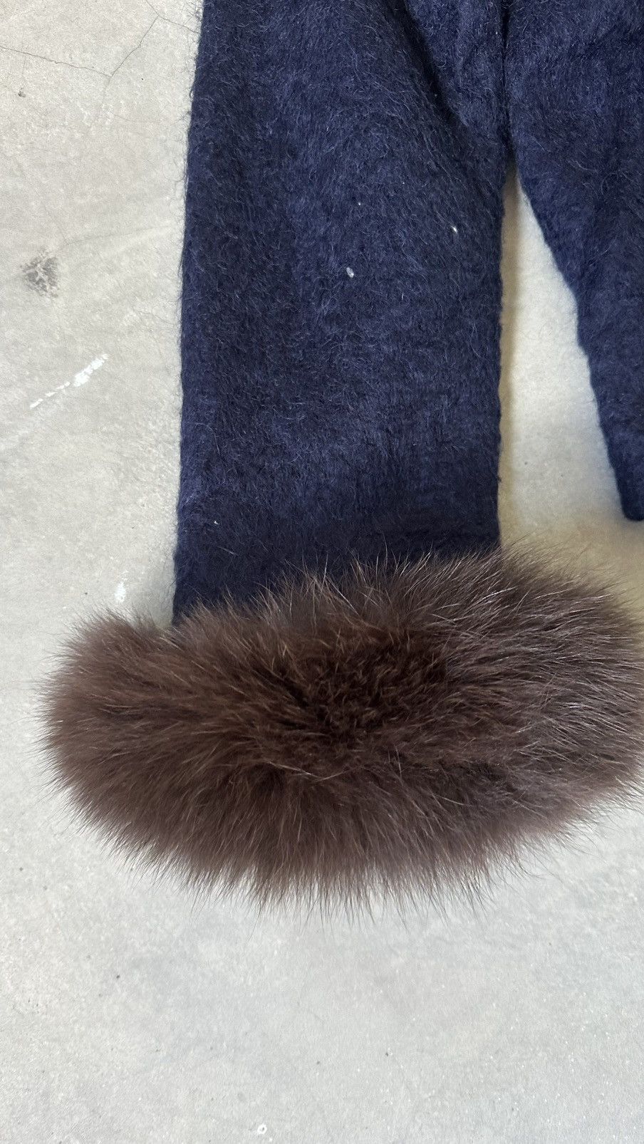 Designer APUWEISER-RICHE FUR SLEEVE JACKET Size M / US 6-8 / IT 42-44 - 4 Thumbnail