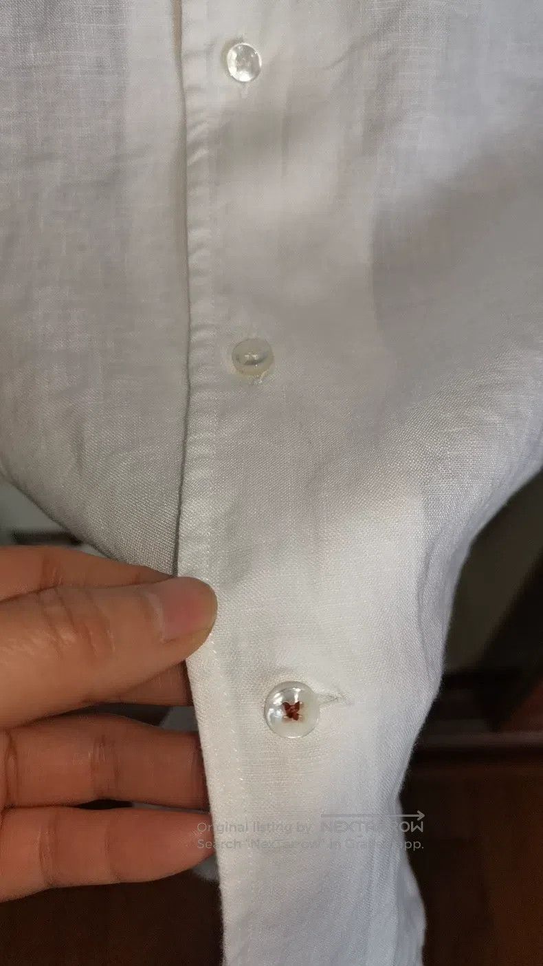 Loro Piana Loro Piana Linen shirt Size M / US 6-8 / IT 42-44 - 3 Thumbnail