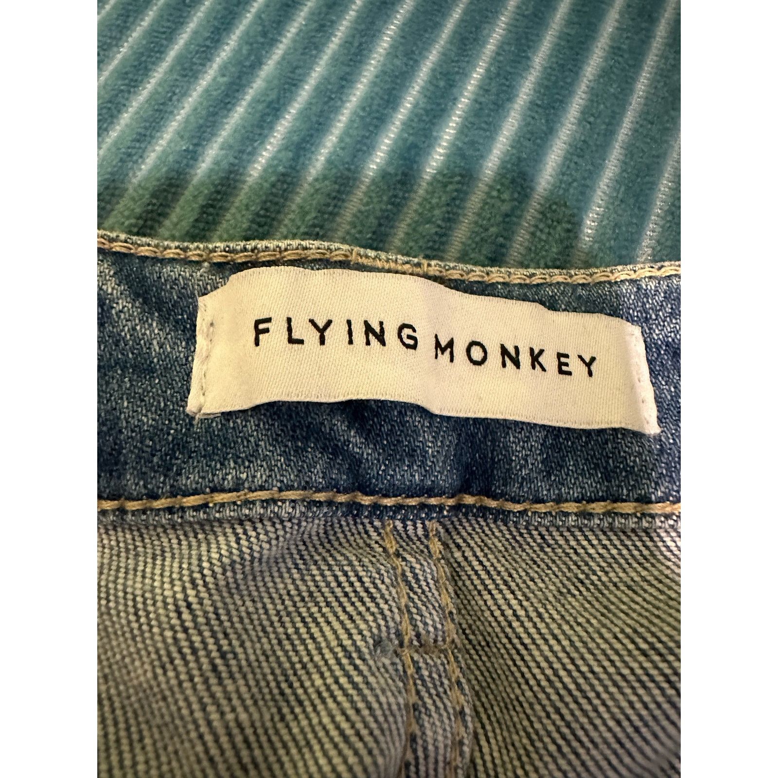 Other Flying Monkey Women’s Distressed Light Wash Skinny Jeans Size 31" - 5 Thumbnail