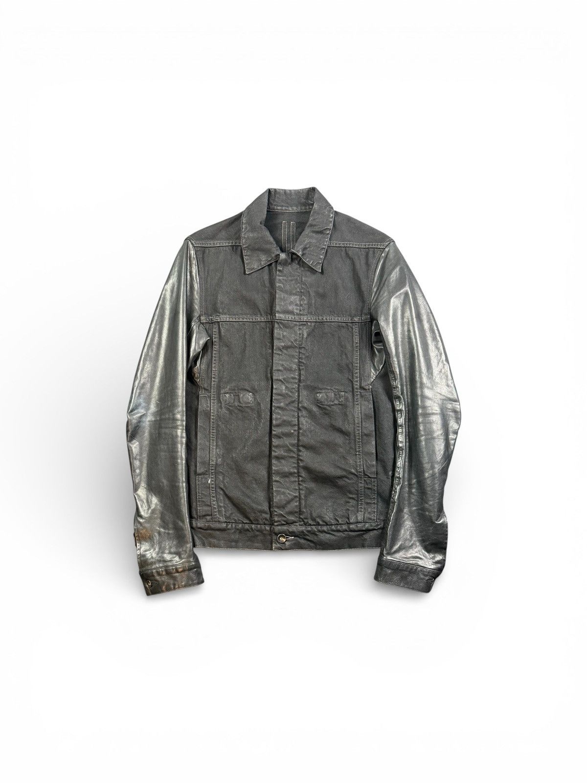 Rick Owens Drkshdw Rick Owens Blakety Denim Jacket Size US M / EU 48-50 / 2 - 1 Thumbnail