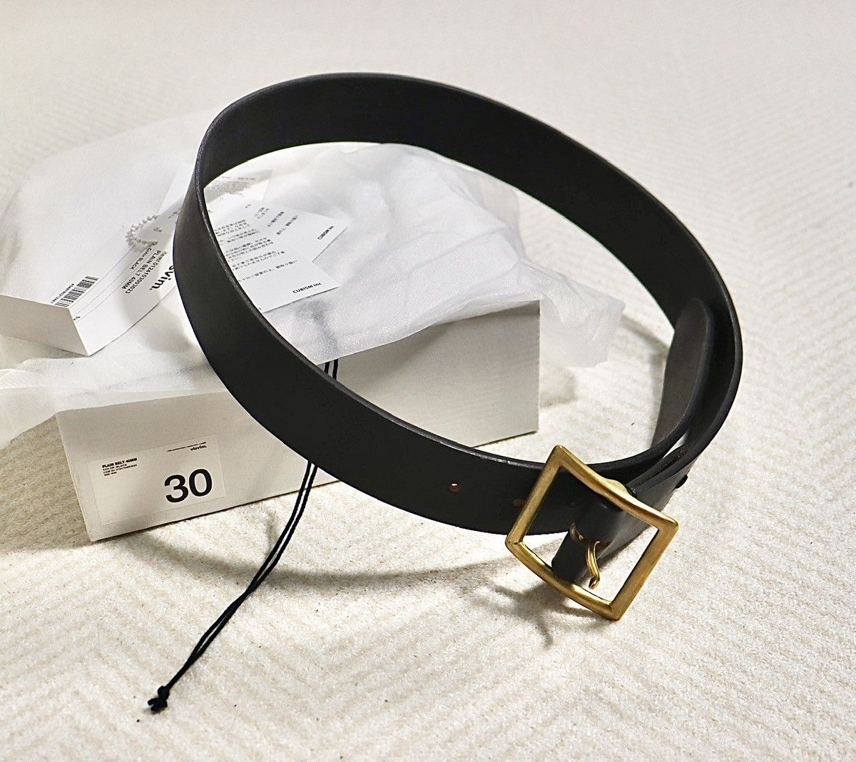 Visvim Visvim 24ss Plain Belt 40mm Size ONE SIZE - 2 Thumbnail