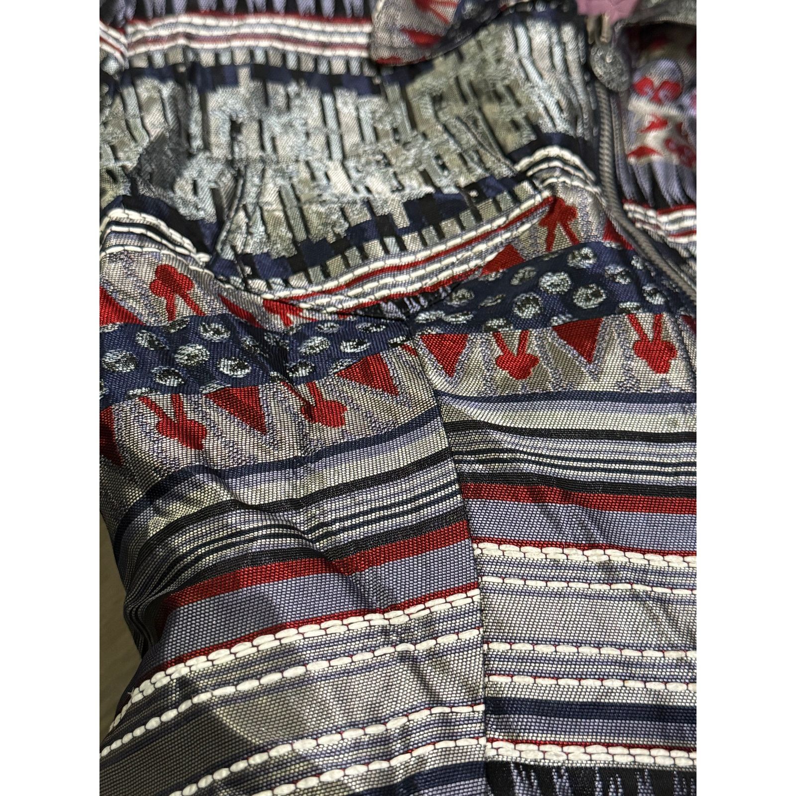 Christian Lacroix Vintage Christian Lacroix Bazar Jacquard Cropped Jacket Size S / US 4 / IT 40 - 4 Thumbnail