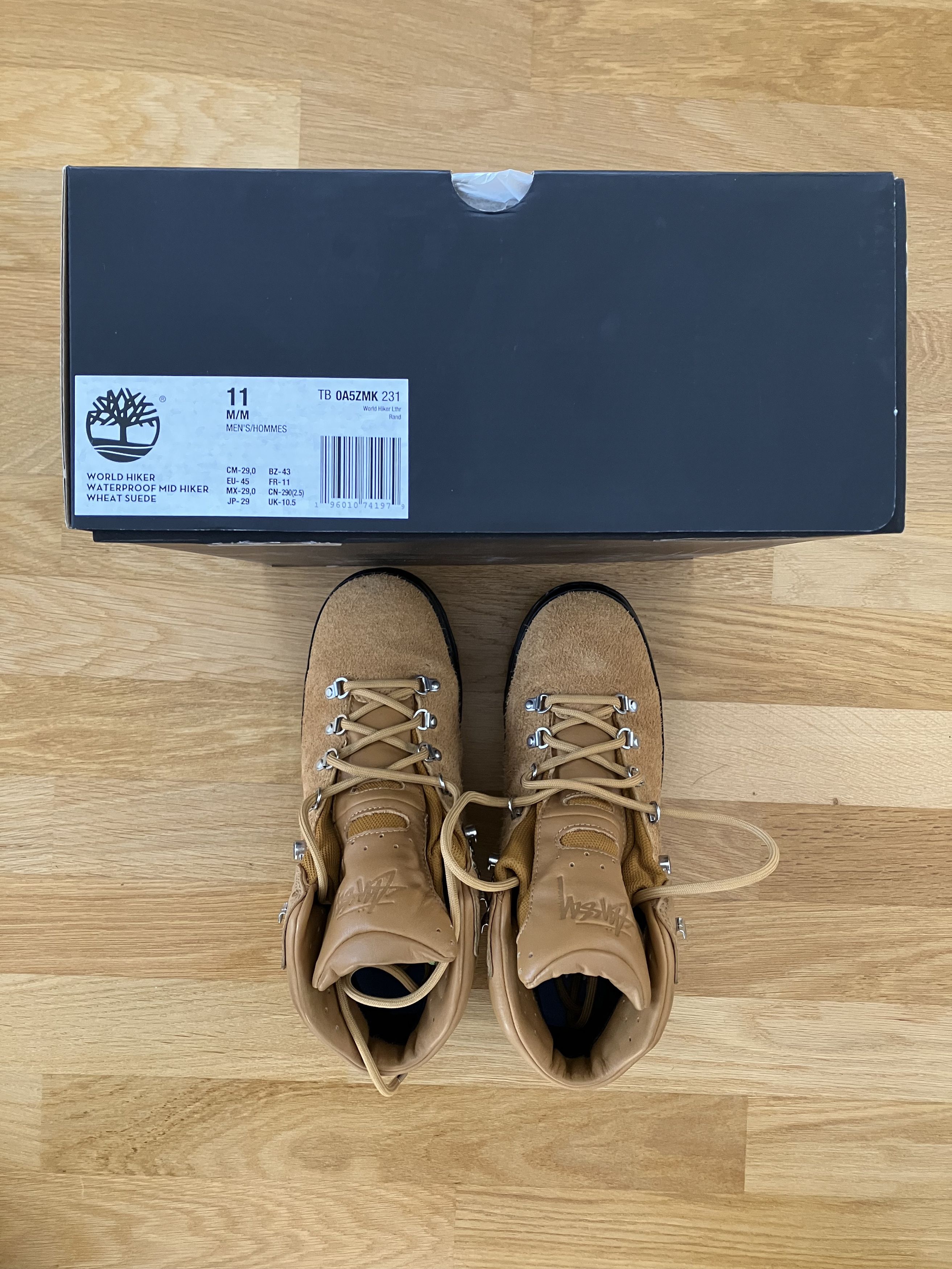 Stussy × Timberland Timberland x Stüssy World Hiker Boot Size US 11 / EU 44 - 14 Thumbnail