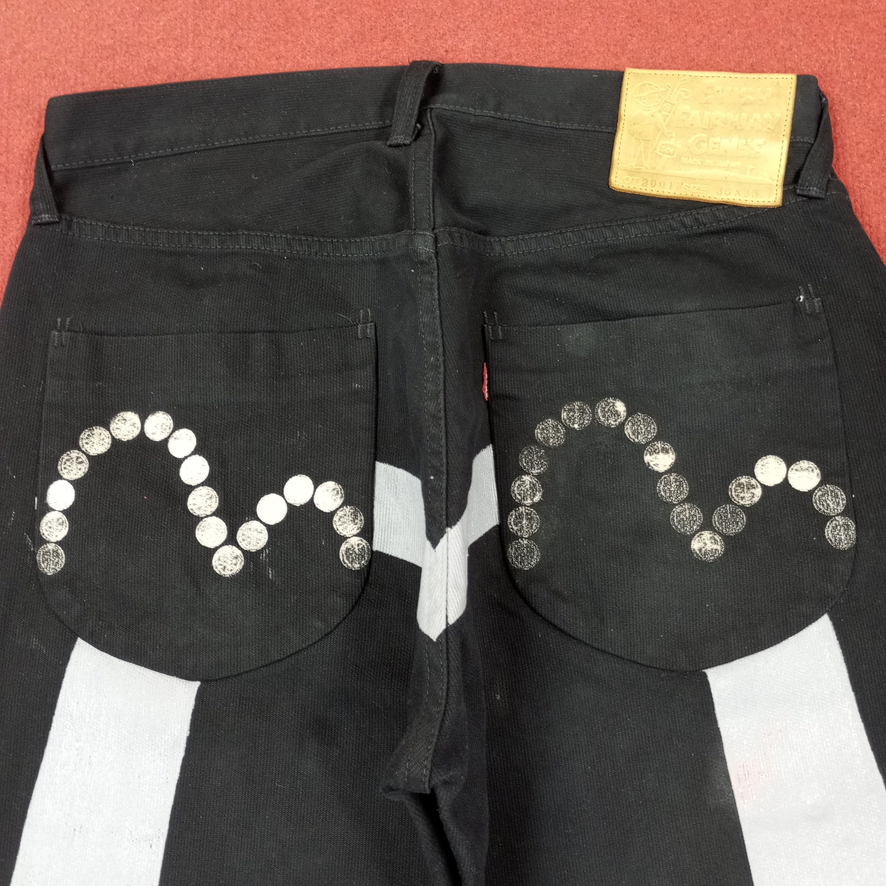 Japanese Brand Evisu Japanese Brand Custom Daicock Pants c235n3 Size US 32 / EU 48 - 2 Thumbnail