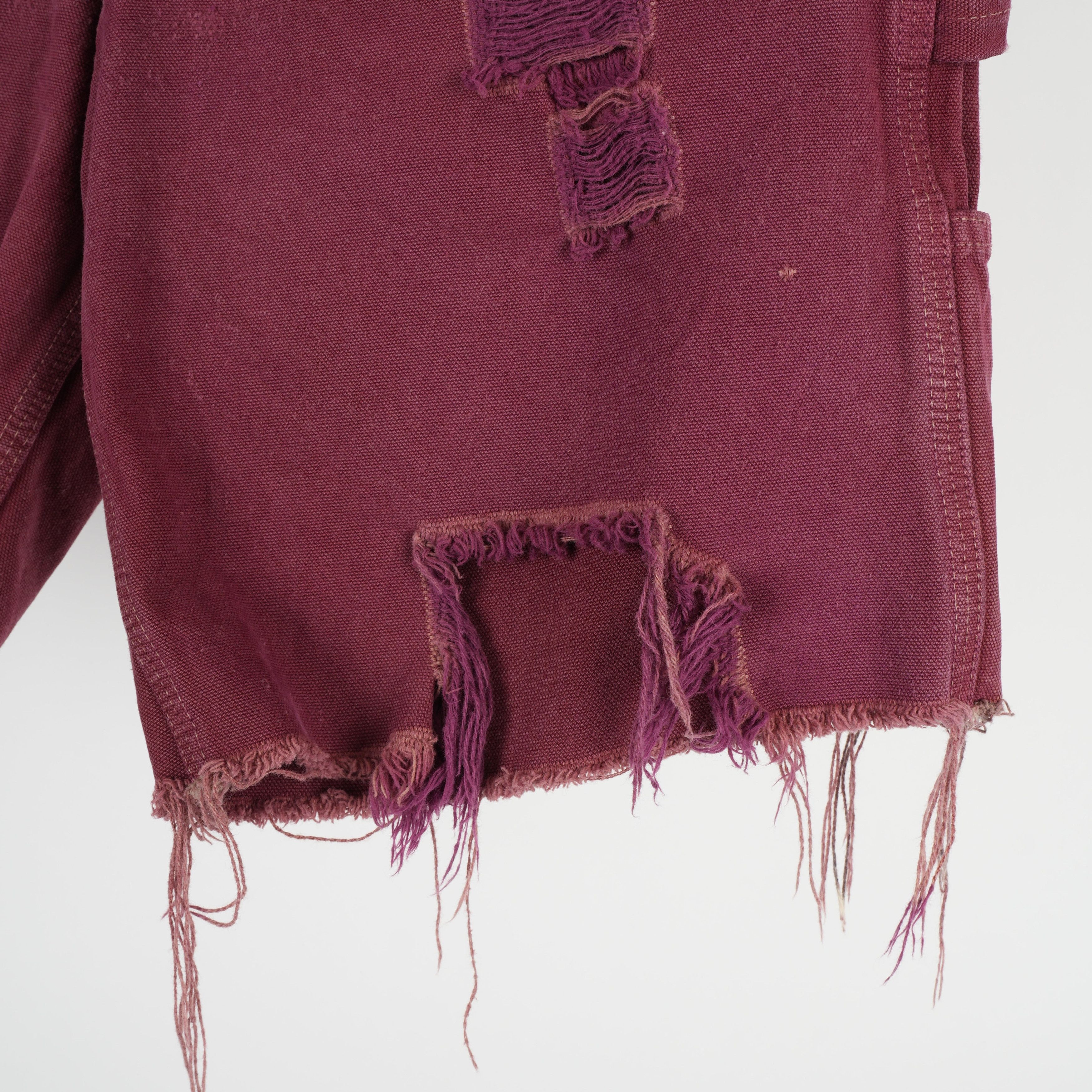 Enfants Riches Deprimes ERD 1 OF 4 BURGUNDY CARPENTER SHORTS Size US 28 / EU 44 - 3 Thumbnail