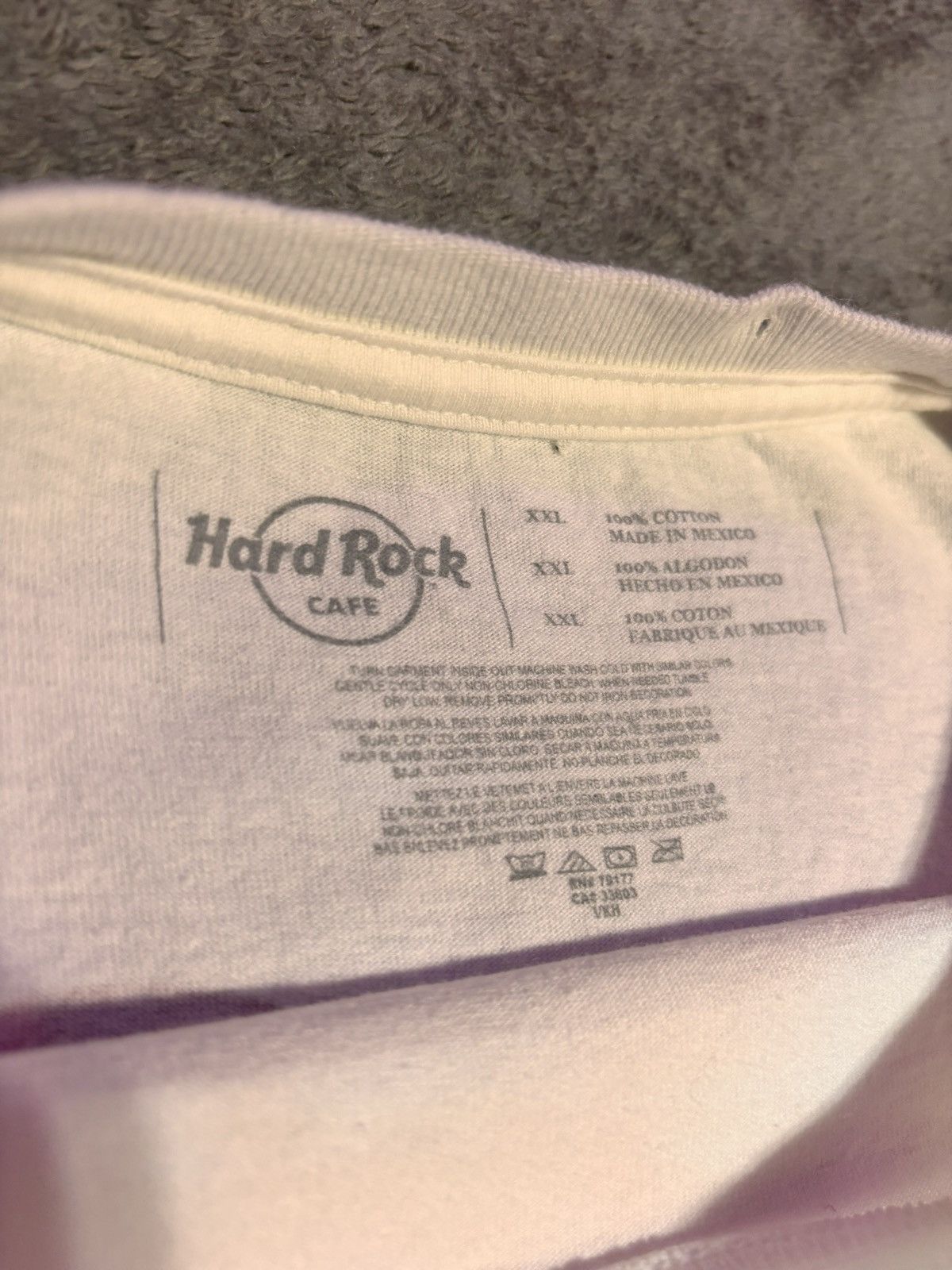 Hard Rock Cafe Las Vegas hard rock short sleeve T-shirt Size US L / EU 52-54 / 3 - 3 Thumbnail