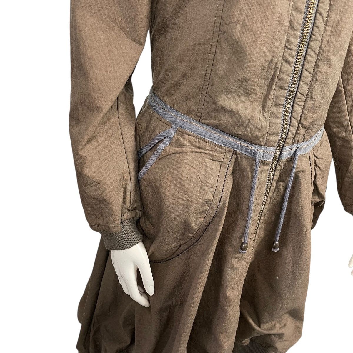 Marithe + Francois Girbaud Marithe Francoise Girbaud Parachute Bondage Hooded Parka Size S / US 4 / IT 40 - 9 Thumbnail