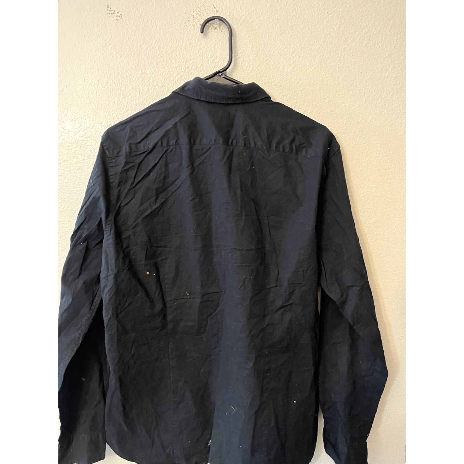 Michael Kors Michael Kors Button-Up Shirt Mens Slim Fit Black Long Sleeve Size Large Size US L / EU 52-54 / 3 - 2 Thumbnail