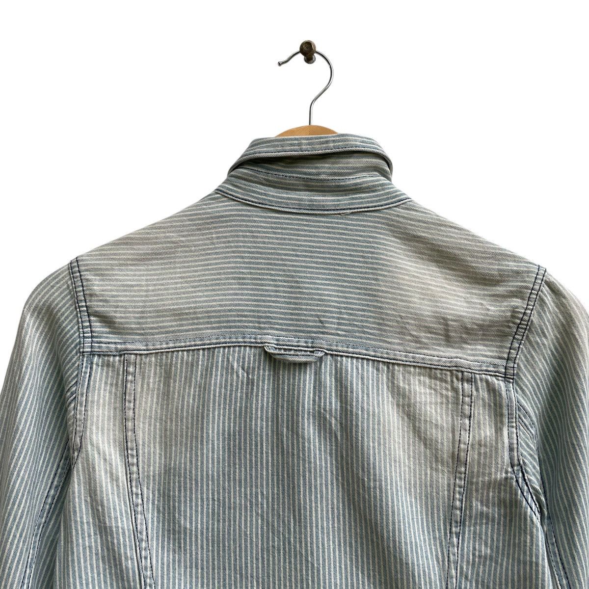 45rpm × Buzz Rickson's × Japanese Brand Japanese Brand Tee-Up Trucker Hikory Stripes Jacket Size M / US 6-8 / IT 42-44 - 6 Thumbnail