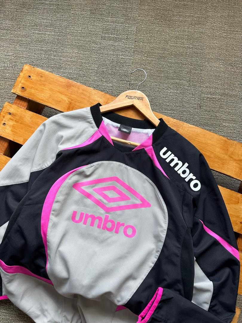 Umbro UMBRO BIG LOGO FRONT & BACK LONGSLEEVE JERSEY Size US L / EU 52-54 / 3 - 3 Thumbnail