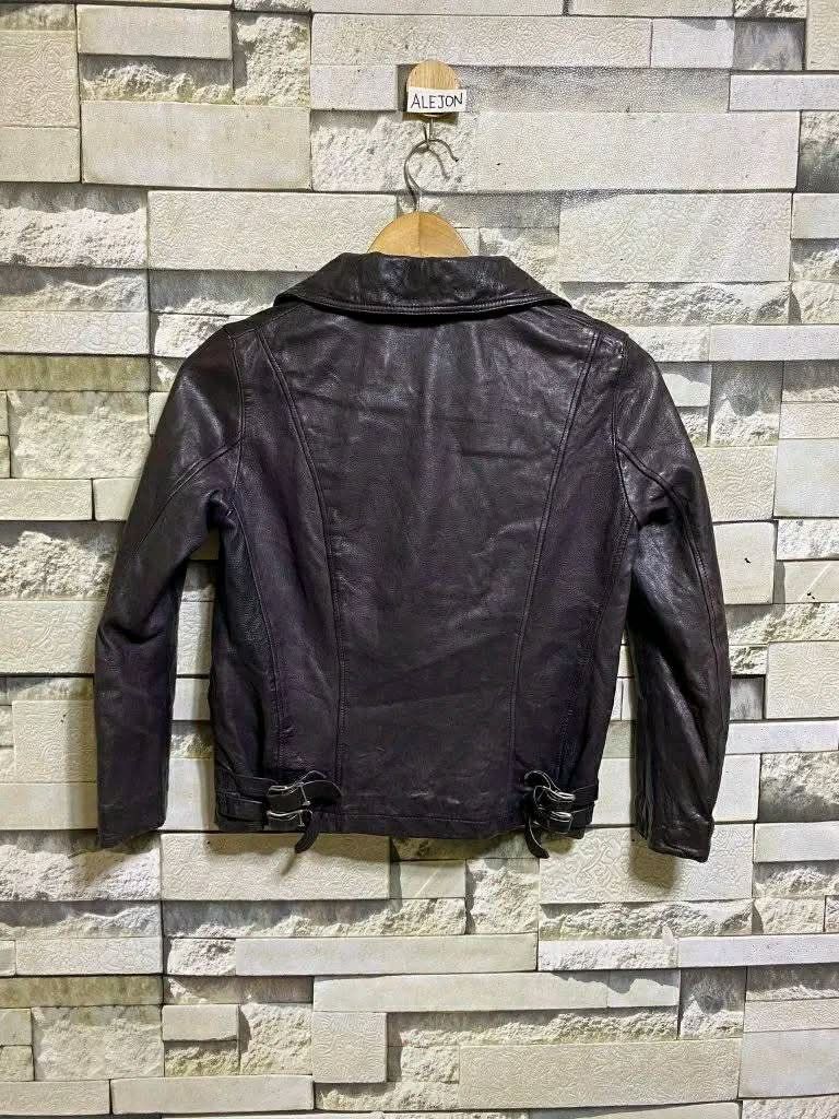 Hysteric Glamour HYSTERIC GLANOUR DOUBLE BIKER JACKET LEATHER Size S / US 4 / IT 40 - 5 Thumbnail