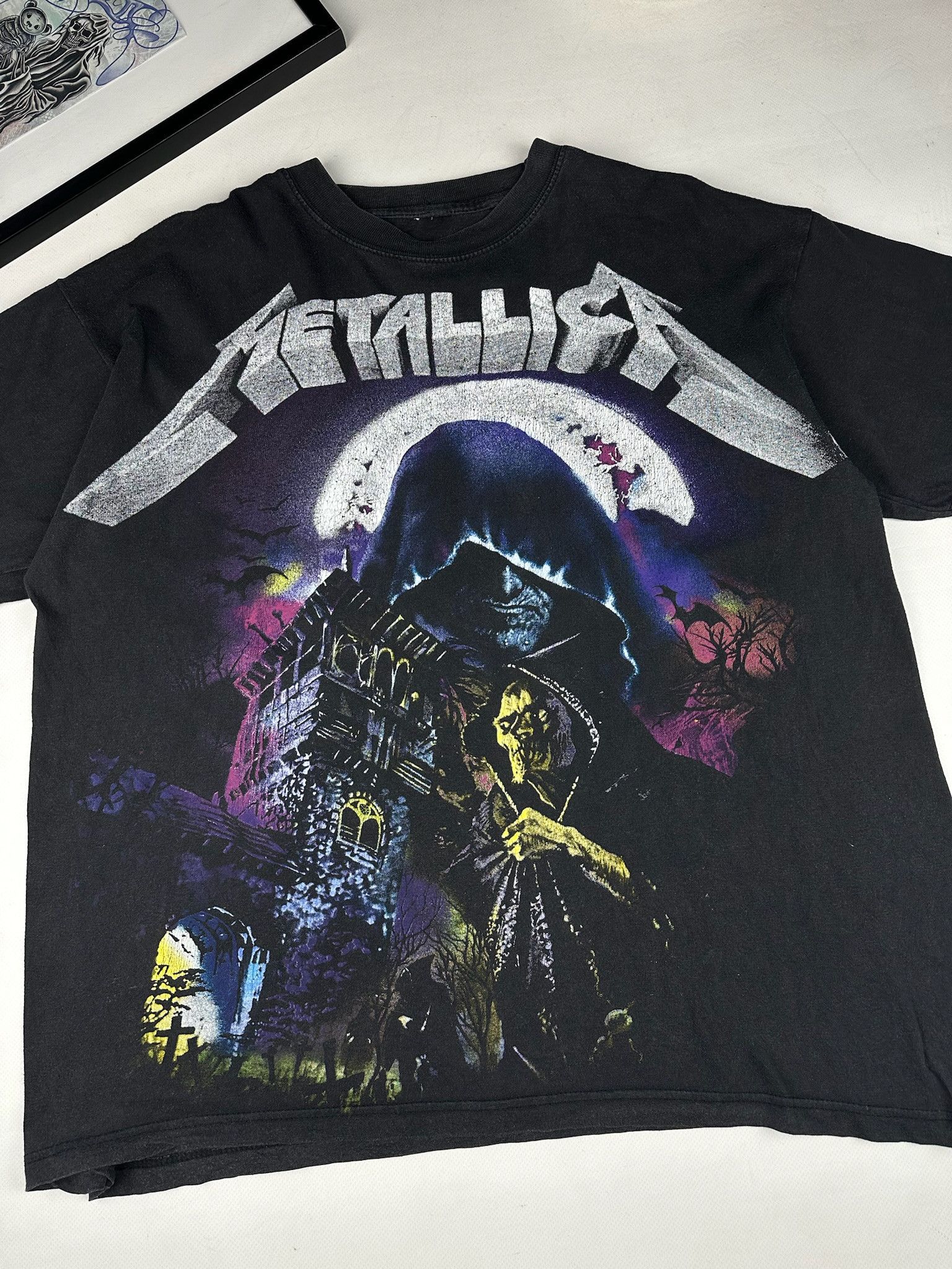 Band Tees Metallica Vintage Band Tee AOP all over parting tshirt Size US M / EU 48-50 / 2 - 2 Thumbnail