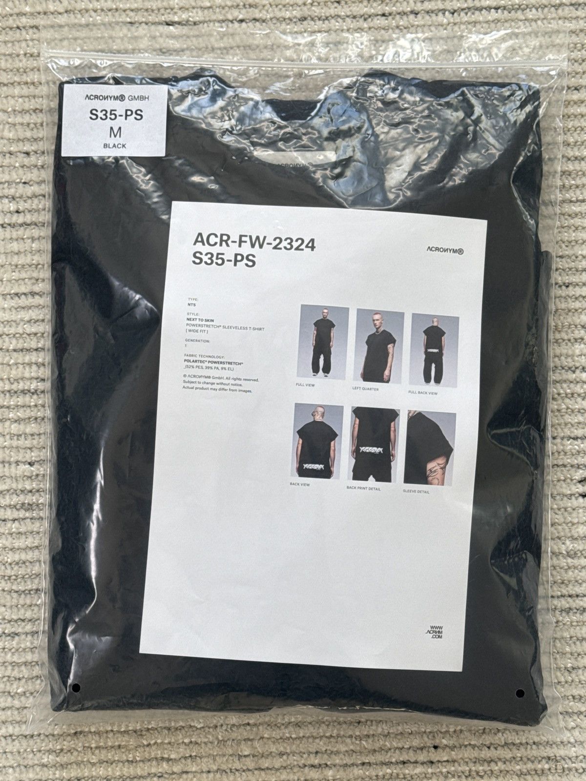 Acronym S35-PS Medium Size US M / EU 48-50 / 2 - 1 Thumbnail