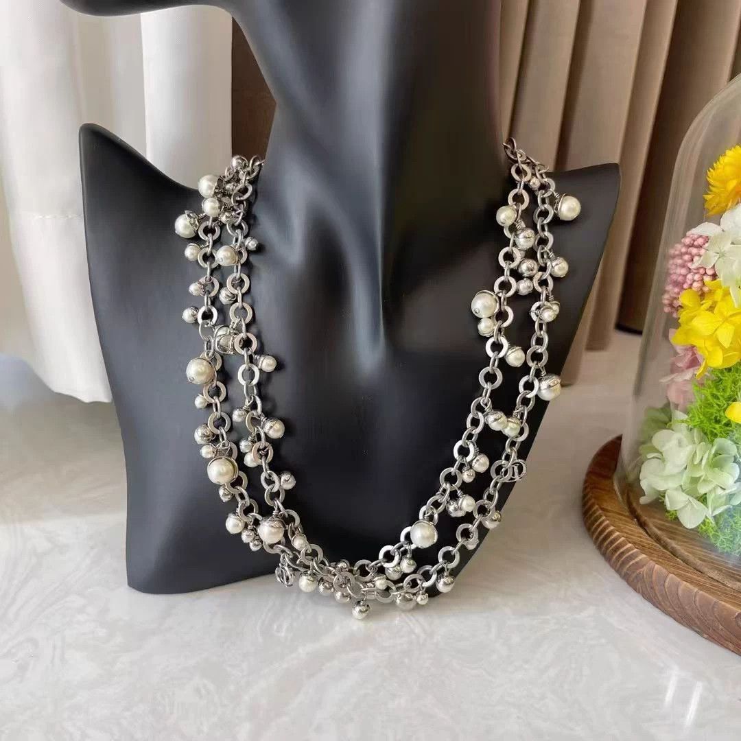 Dior Dior pearl necklace & waist chain new 97cm AL622 Size ONE SIZE - 2 Thumbnail