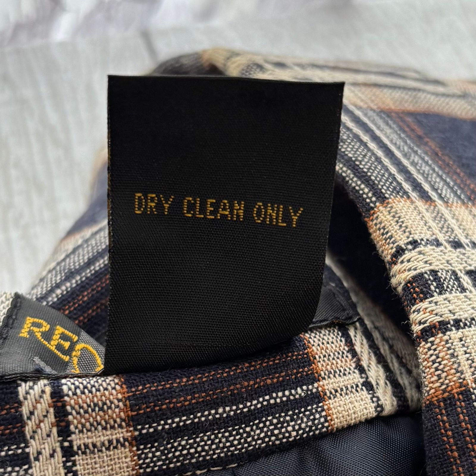 Other Vintage Requirements Plaid Linen Blend Jacket Size 16 Size XXL / US 16-18 / IT 52-54 - 8 Thumbnail