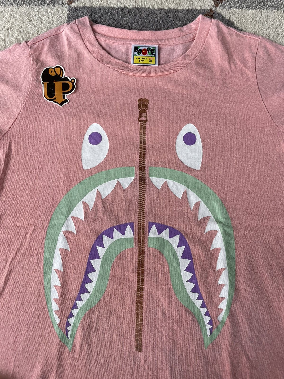 Bape Bape Shark Tee Size XS / US 0-2 / IT 36-38 - 2 Thumbnail