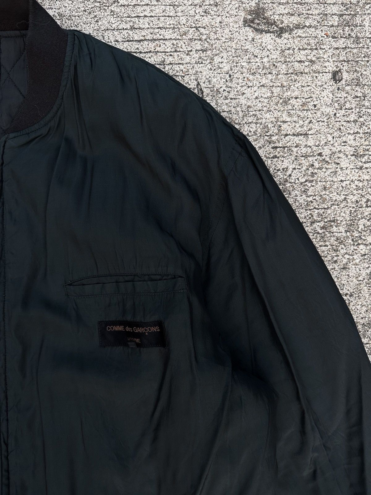 Comme des Garcons Homme Comme des Garcons AW93 Quilted Reversible Bomber Jacket Size US M / EU 48-50 / 2 - 11 Thumbnail
