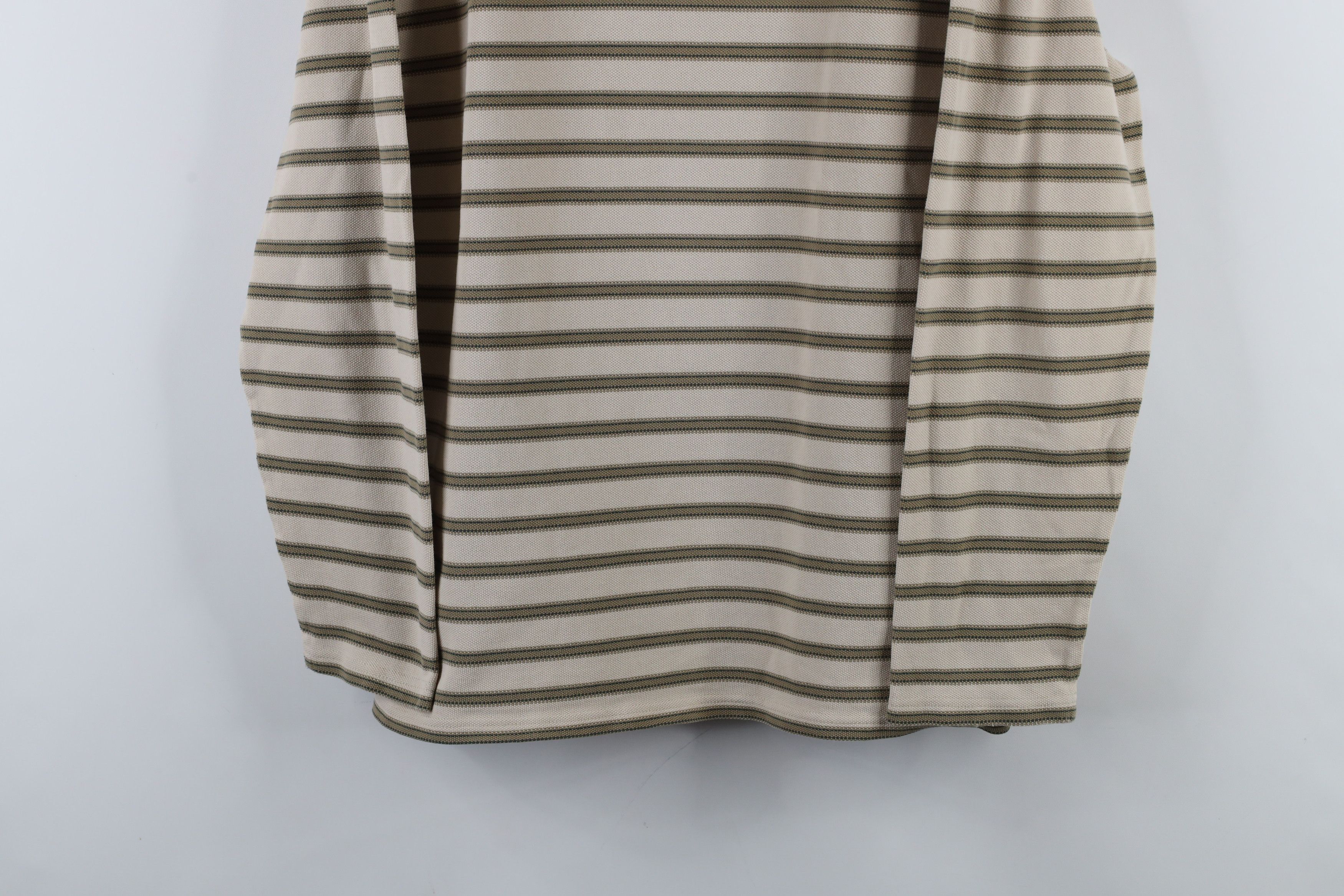 DKNY × Vintage Vintage 90s DKNY Striped Half Zip Long Sleeve Polo Shirt USA Size US M / EU 48-50 / 2 - 3 Thumbnail