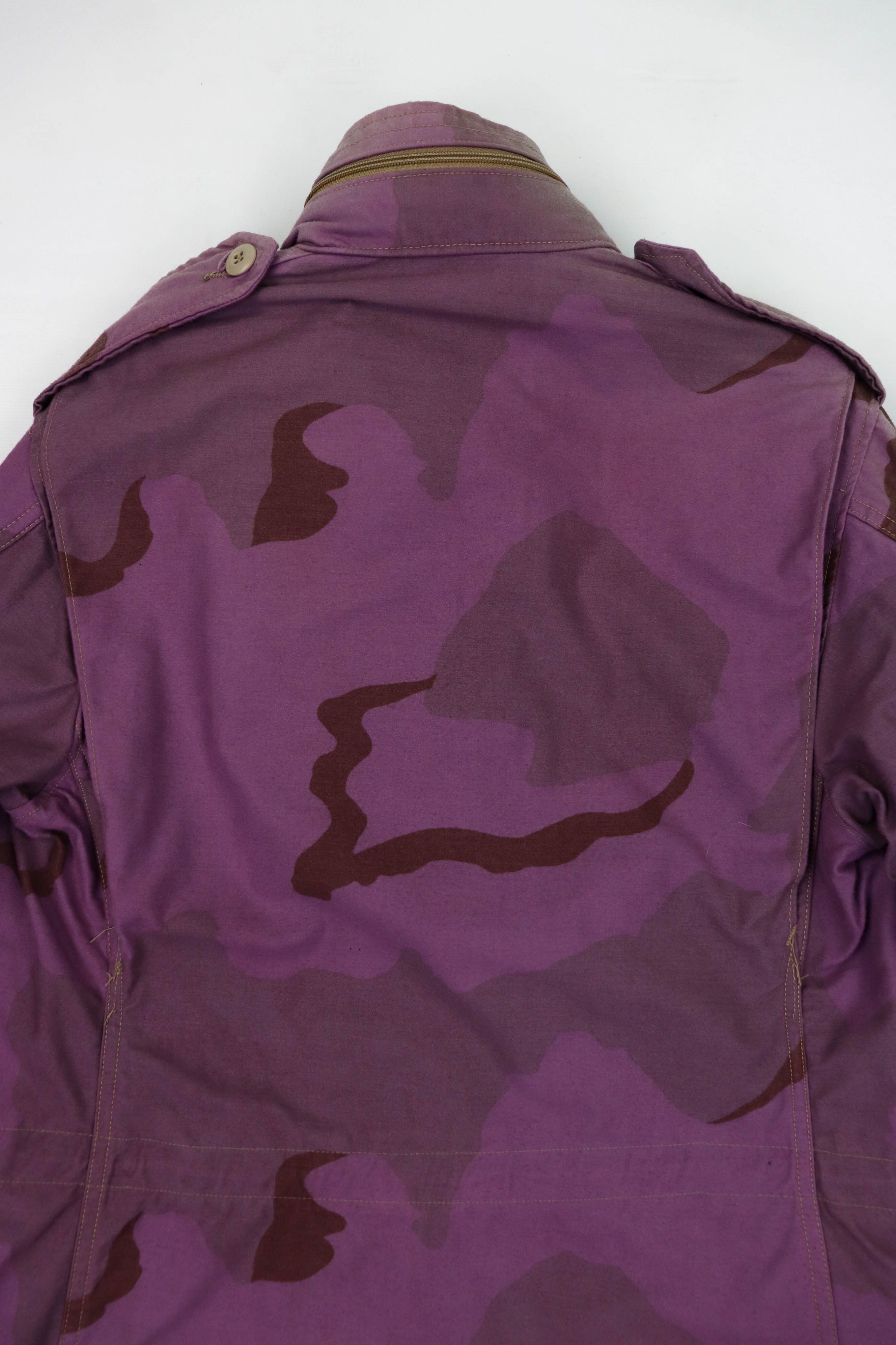 Vintage Vintage Custom Repainted Sun Faded Purple Camo M-65 FJacket Size US S / EU 44-46 / 1 - 10 Thumbnail