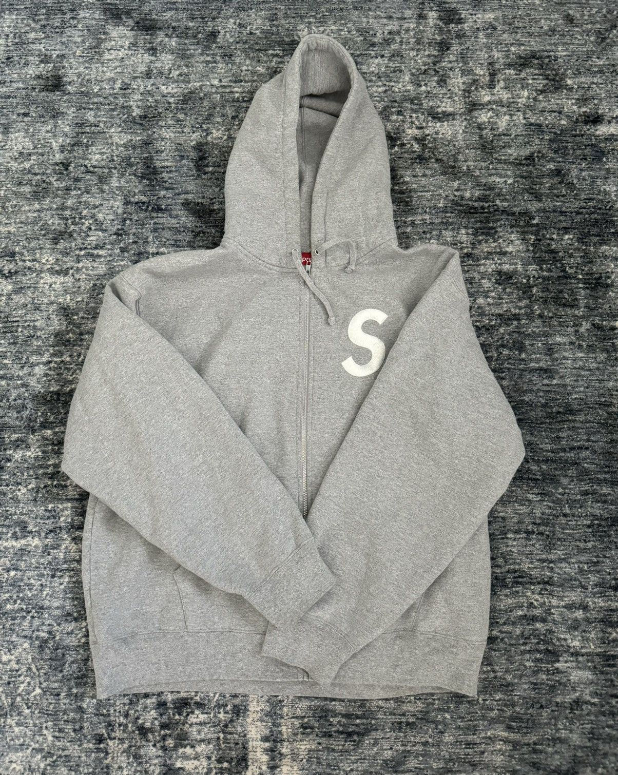 Supreme Supreme S logo hoodie grey Size US L / EU 52-54 / 3 - 2 Thumbnail